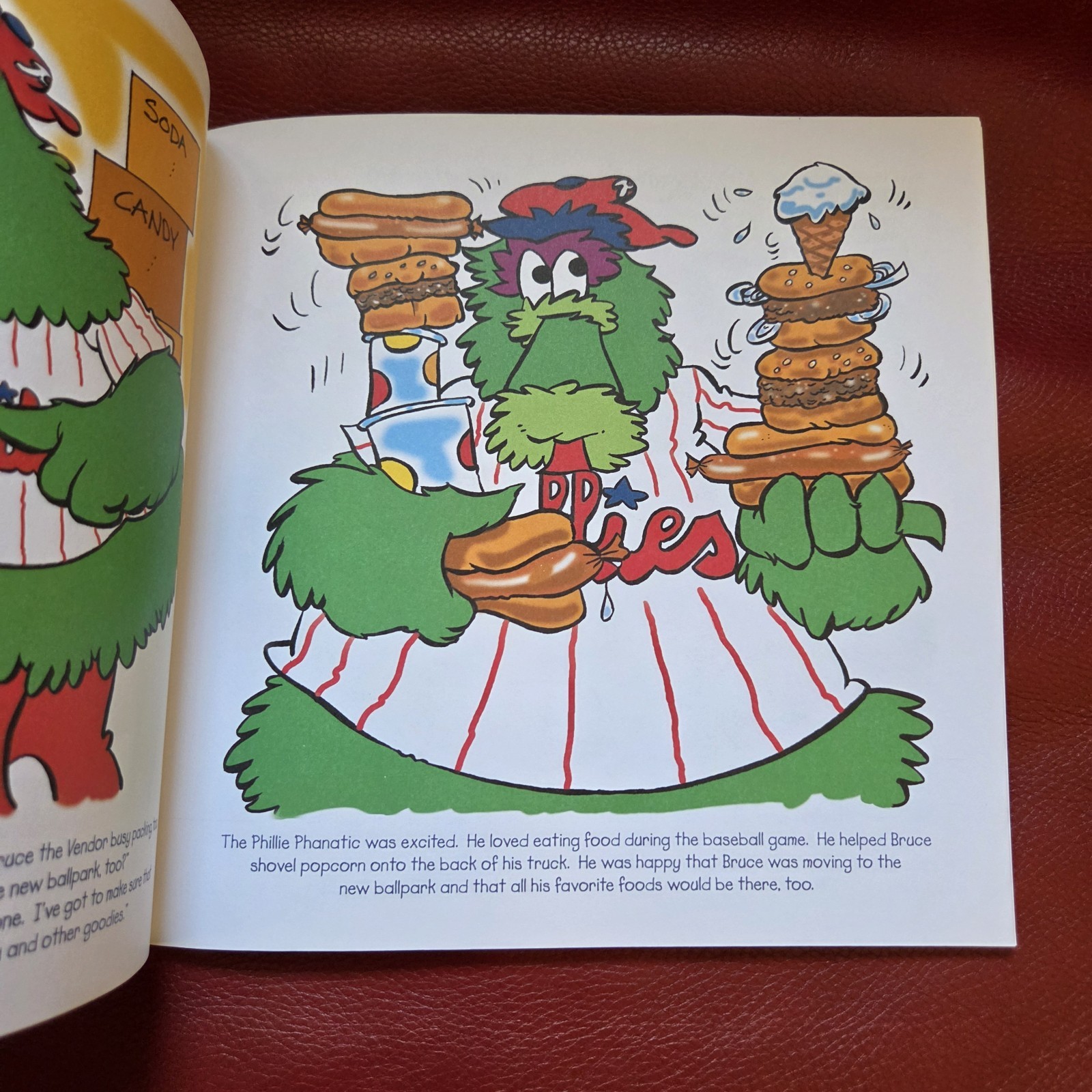 The Phillie Phanatic&rsquo;s Moving Day Book Copyright 2003 By The PHILLIES MLB Mascot