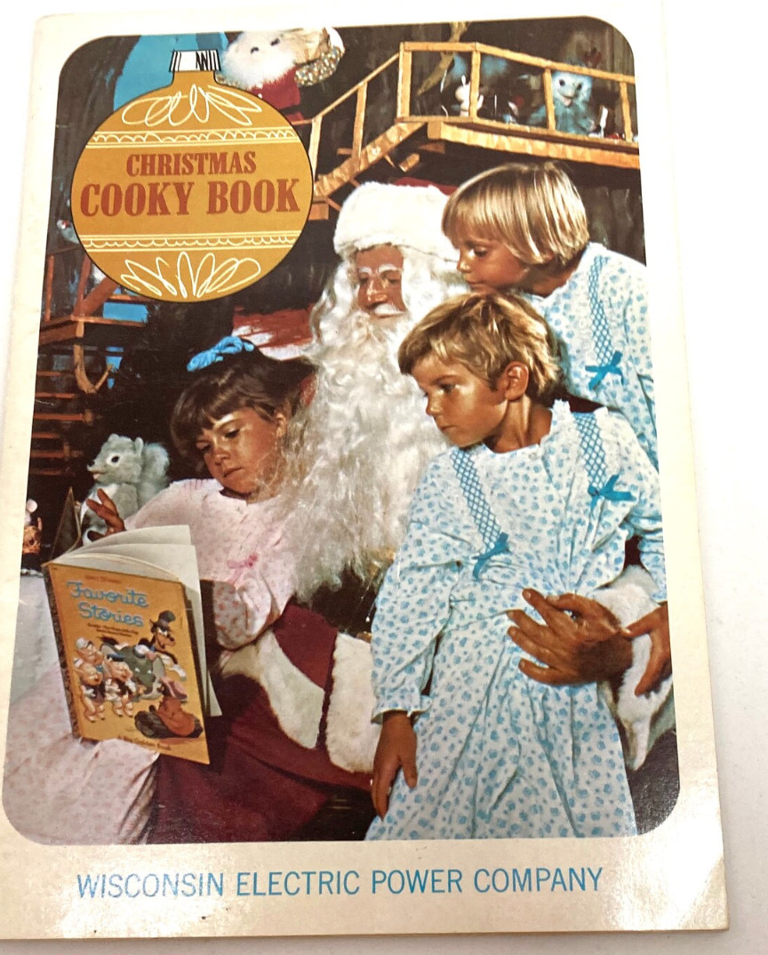 WE Energies Christmas Cookie Cookbooks Wisconsin Electric Various Years You Pick