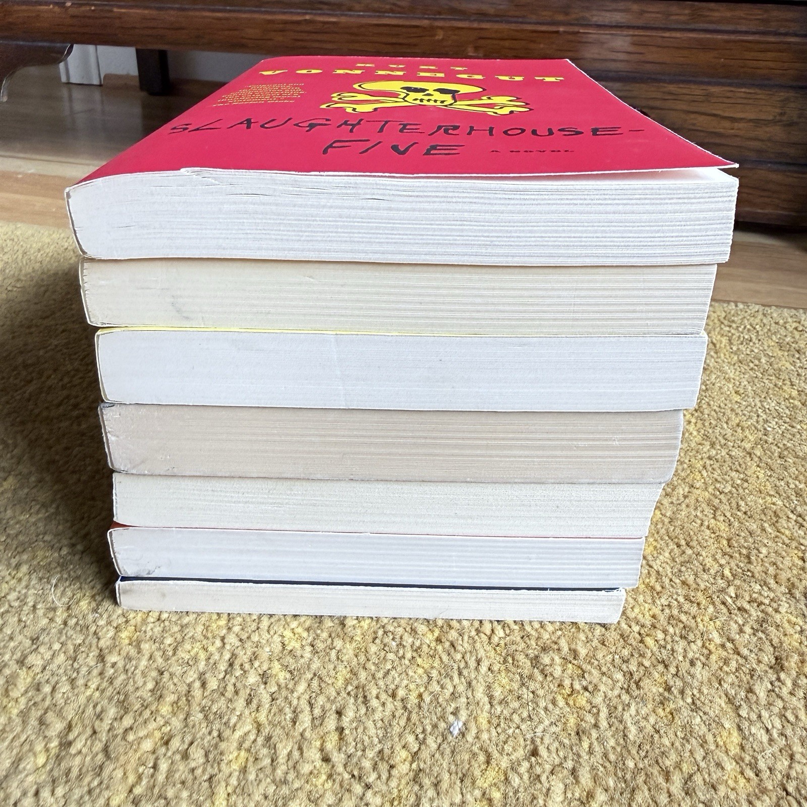 Kurt Vonnegut 7 Paperback lot Slaughterhouse Five Cat&rsquo;s Cradle Slapstick +More!