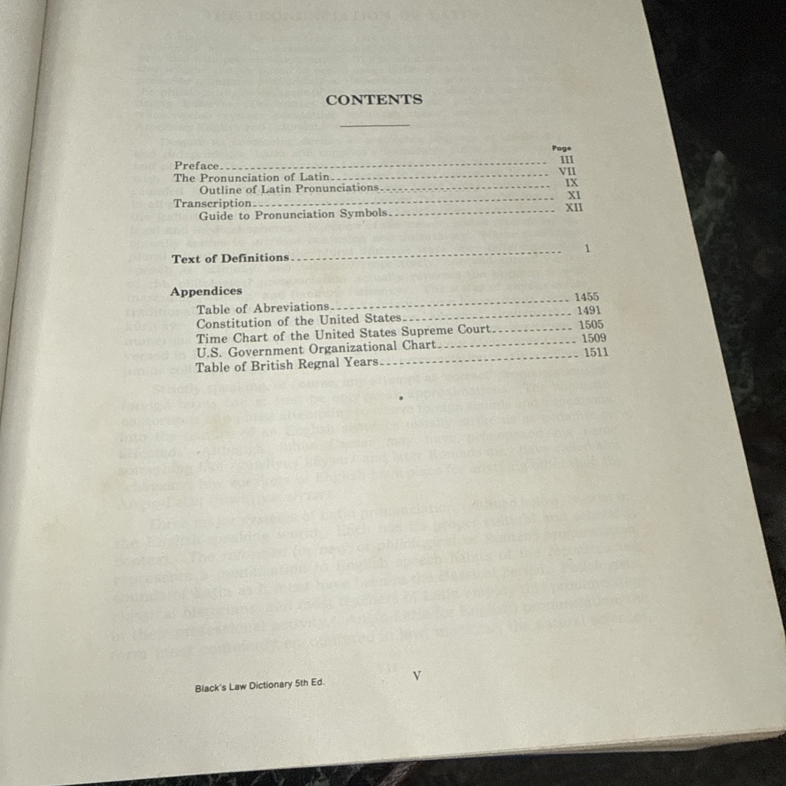 Black&rsquo;s Law Dictionary with Pronunciations 5th Edition Hardcover