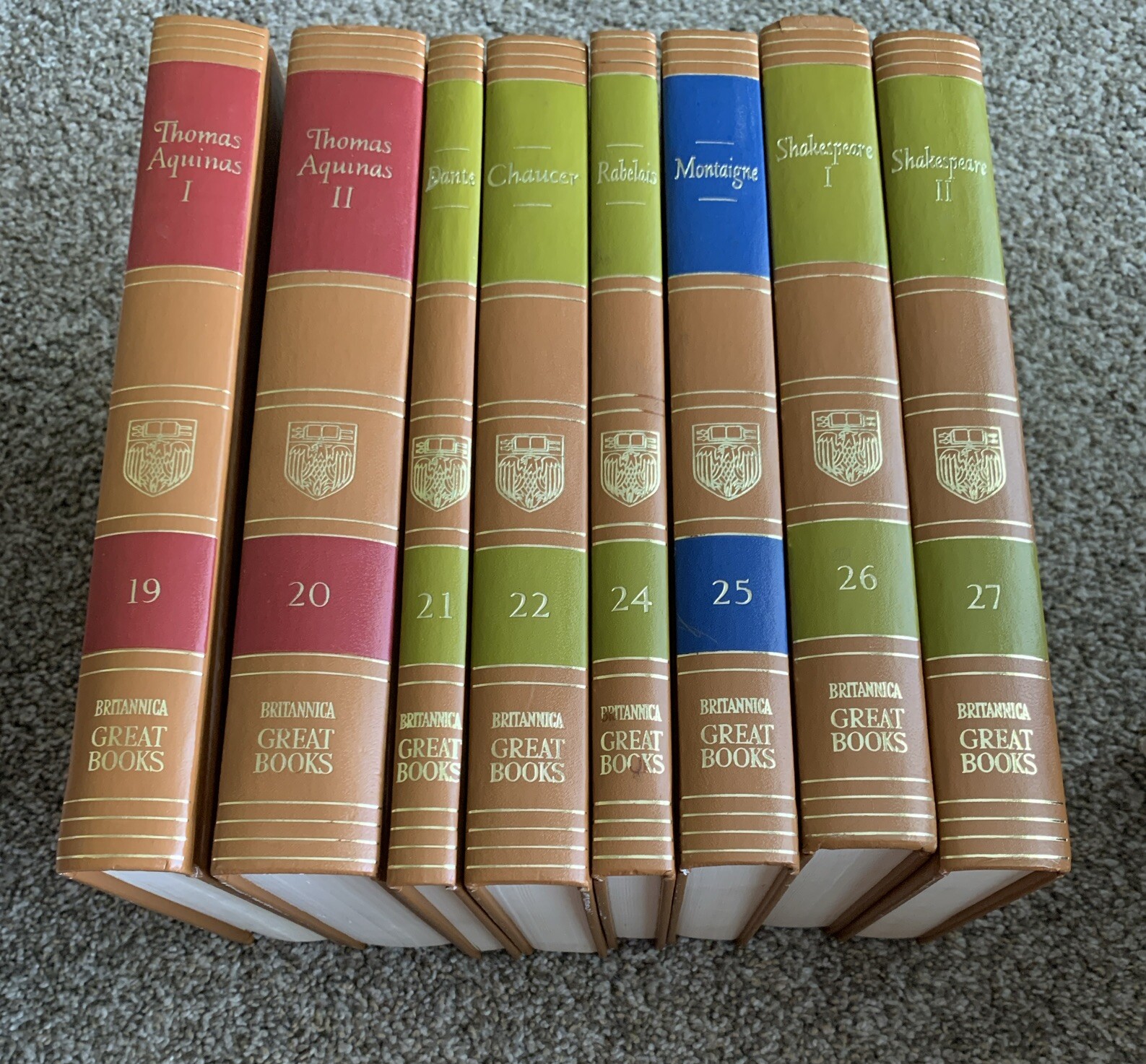 Great Books of the Western World – 1952 Britannica SOLD INDIVIDUALLY