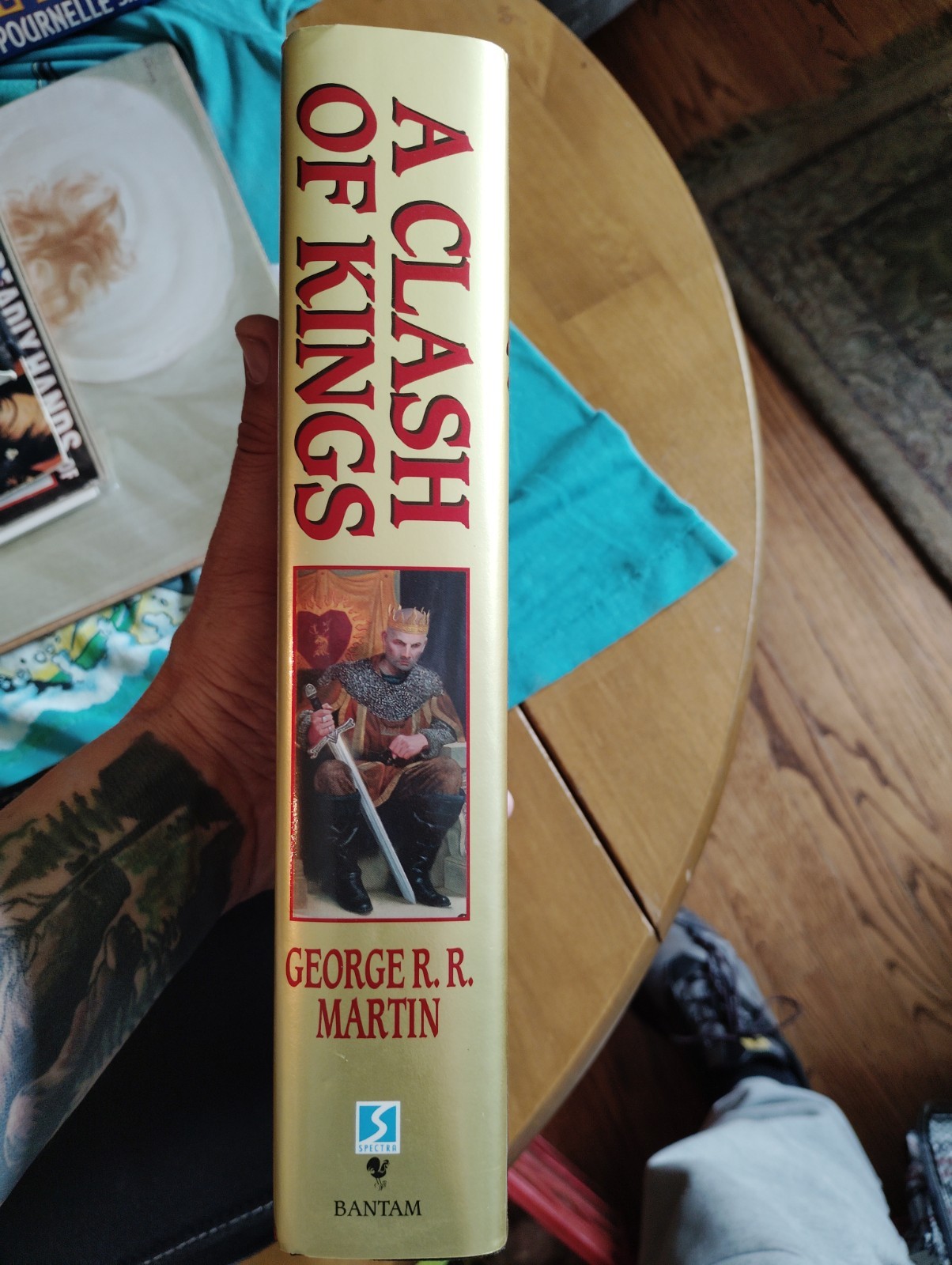 A Clash of Kings by George R. R. Martin – 1999, Hardcover w/ Dust Jacket, Vg