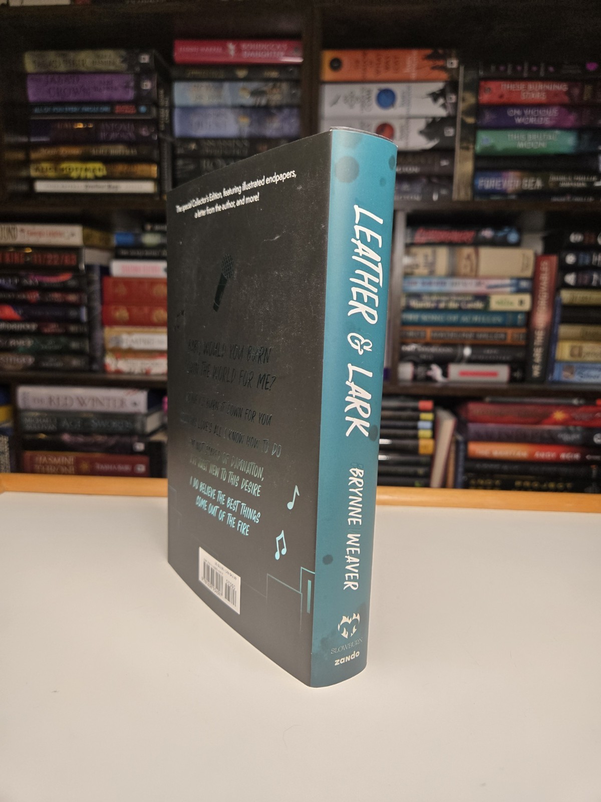 Brynne Weaver Leather & Lark Signed Collector&rsquo;s Ed Hardcover Zando Ruinous Love