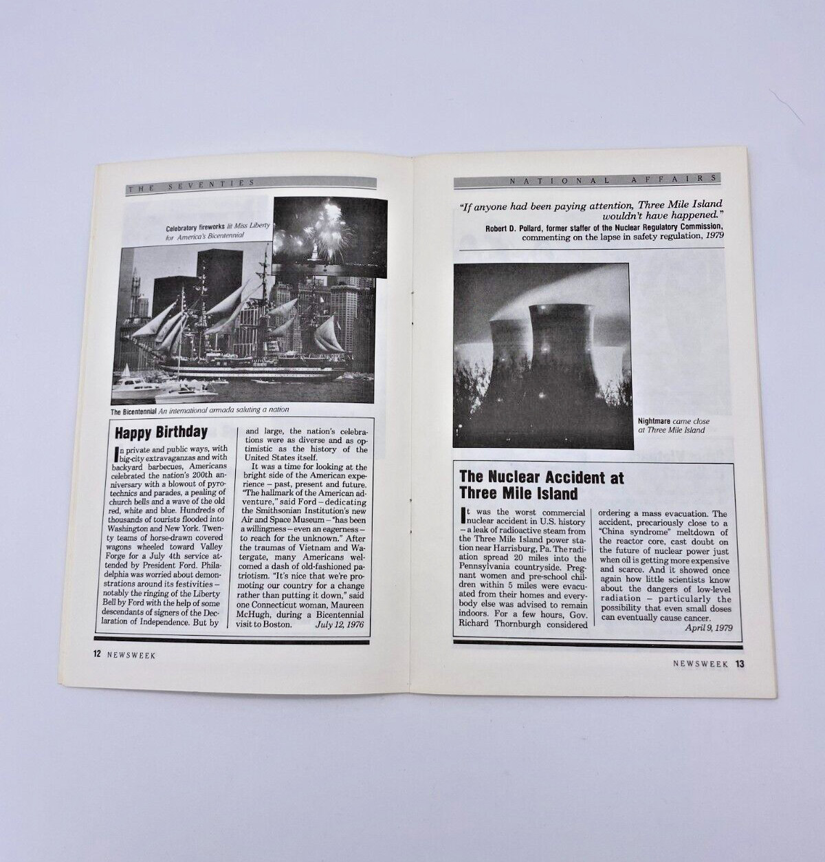 Newsweek Decade Booklets 1940&rsquo;s 1950&rsquo;s 1960&rsquo;s 1970&rsquo;s Paperback Vintage Books-A3