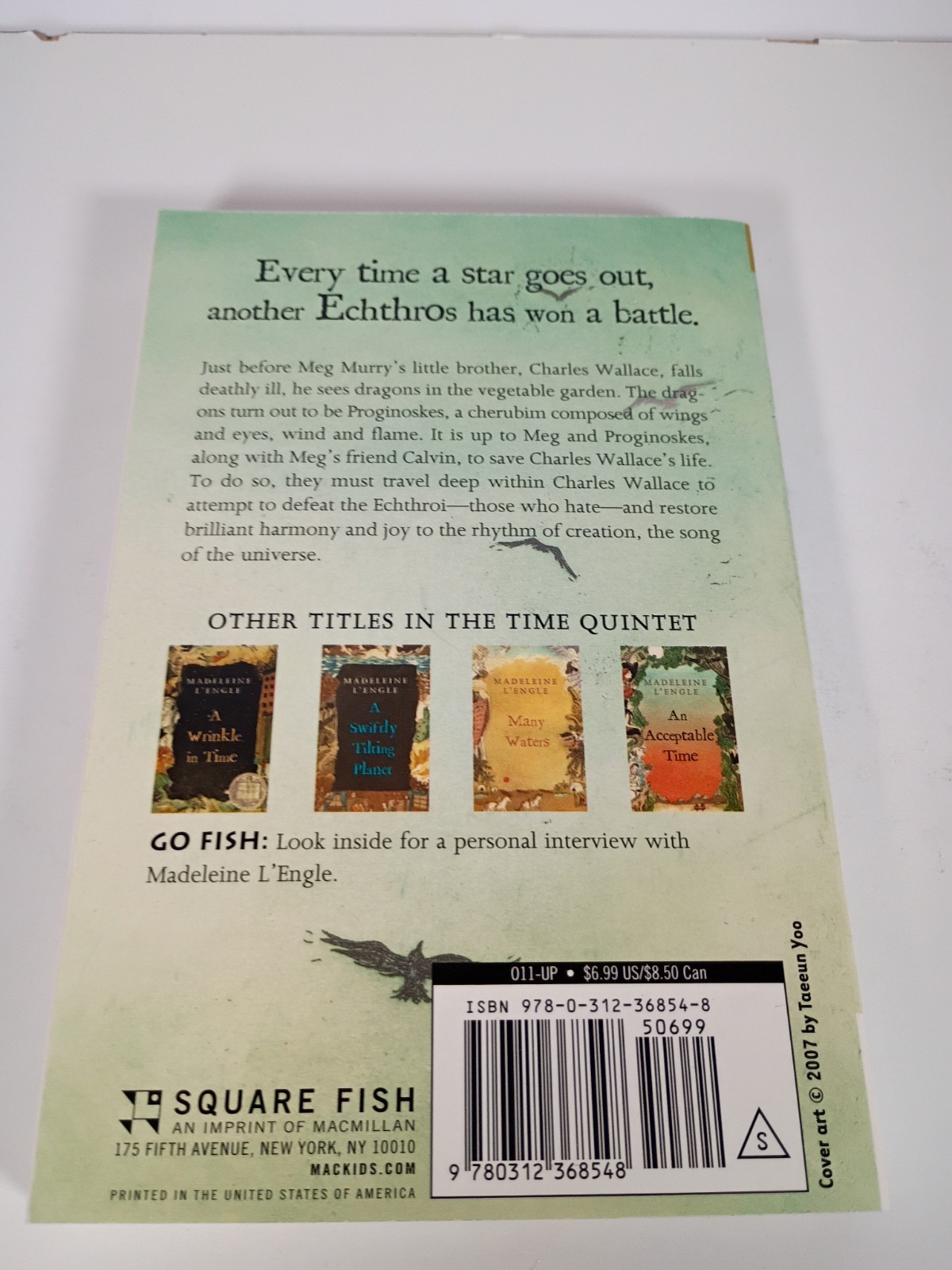The Wrinkle in Time Quintet Madeleine L&rsquo;Engle 2012 Box Set Square Fish