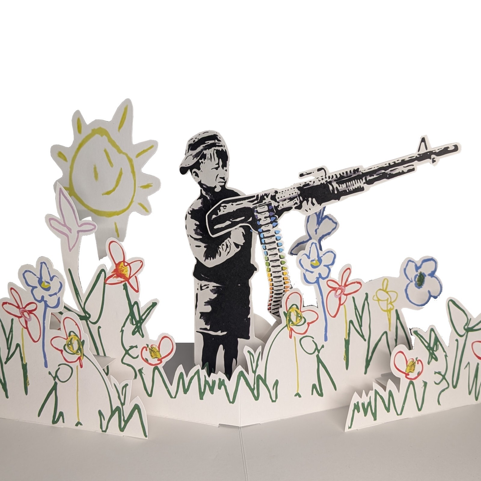 This&rsquo;ll Look Nice When It »s Open – Banksy Street Art Pop Up Book