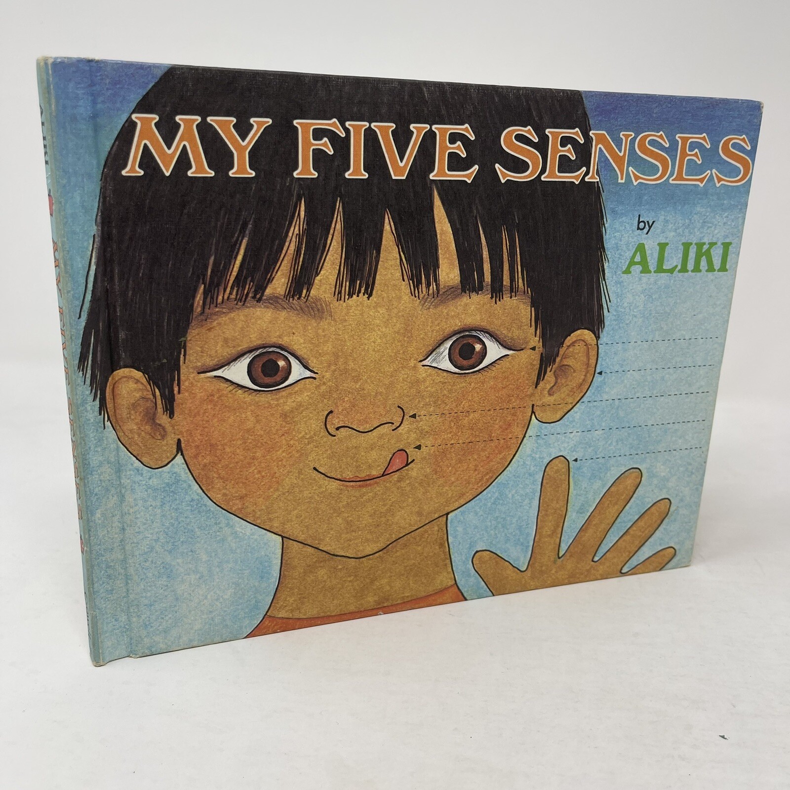 My Five Senses Let&rsquo;s-Read-And-Find-Out Science Aliki HC 1989 Book Club Edition