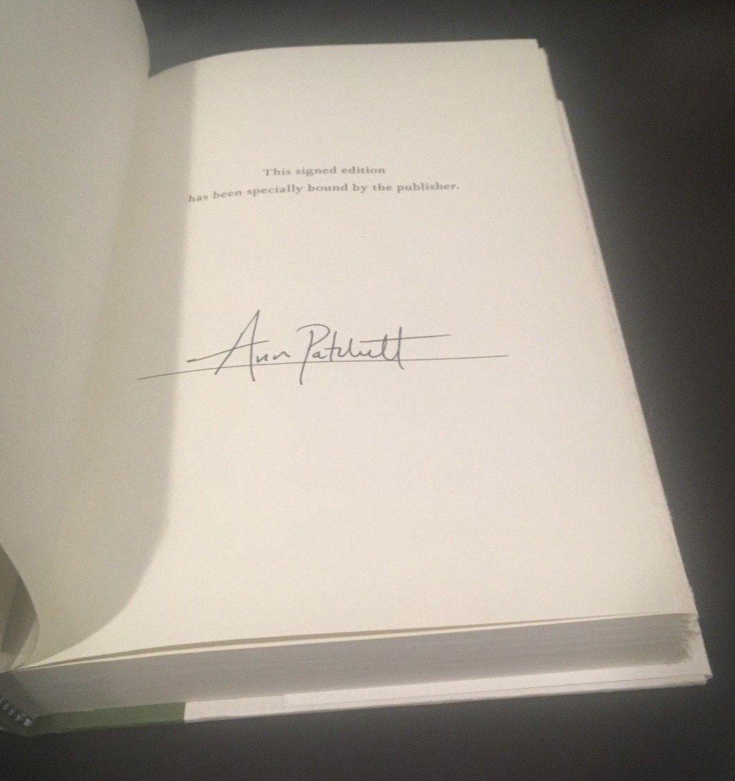 Commonwealth A Novel by Ann Patchett First Edition Signed Hardcover
