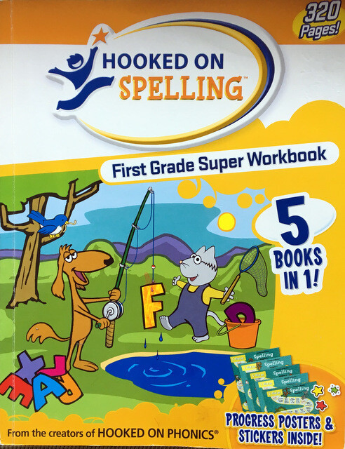 Hooked on First-Grade Super Workbook by L. L. C. Hop (2006, Mixed Media)