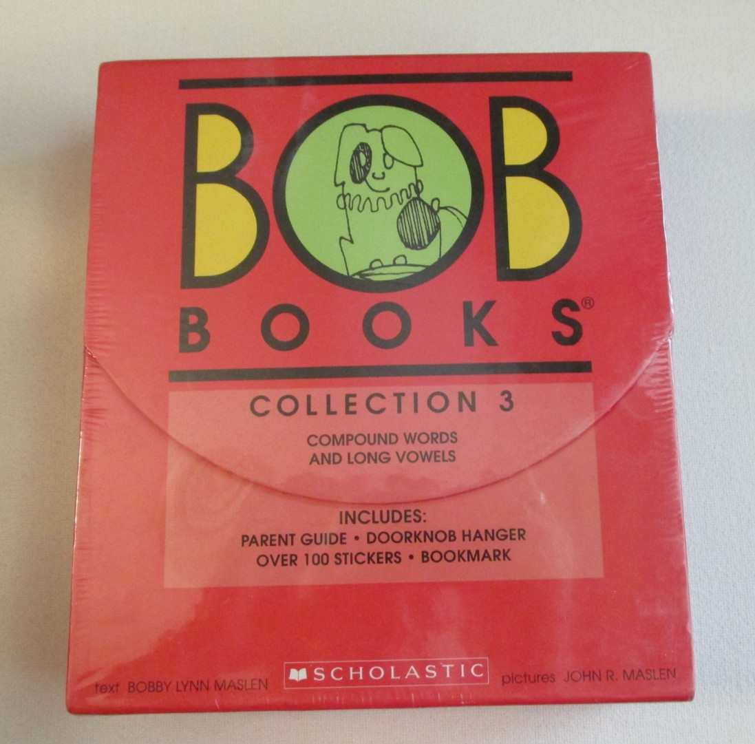 BOB Books Collection 3 Compound Words and Long Vowels Boxed Set Reading Sealed