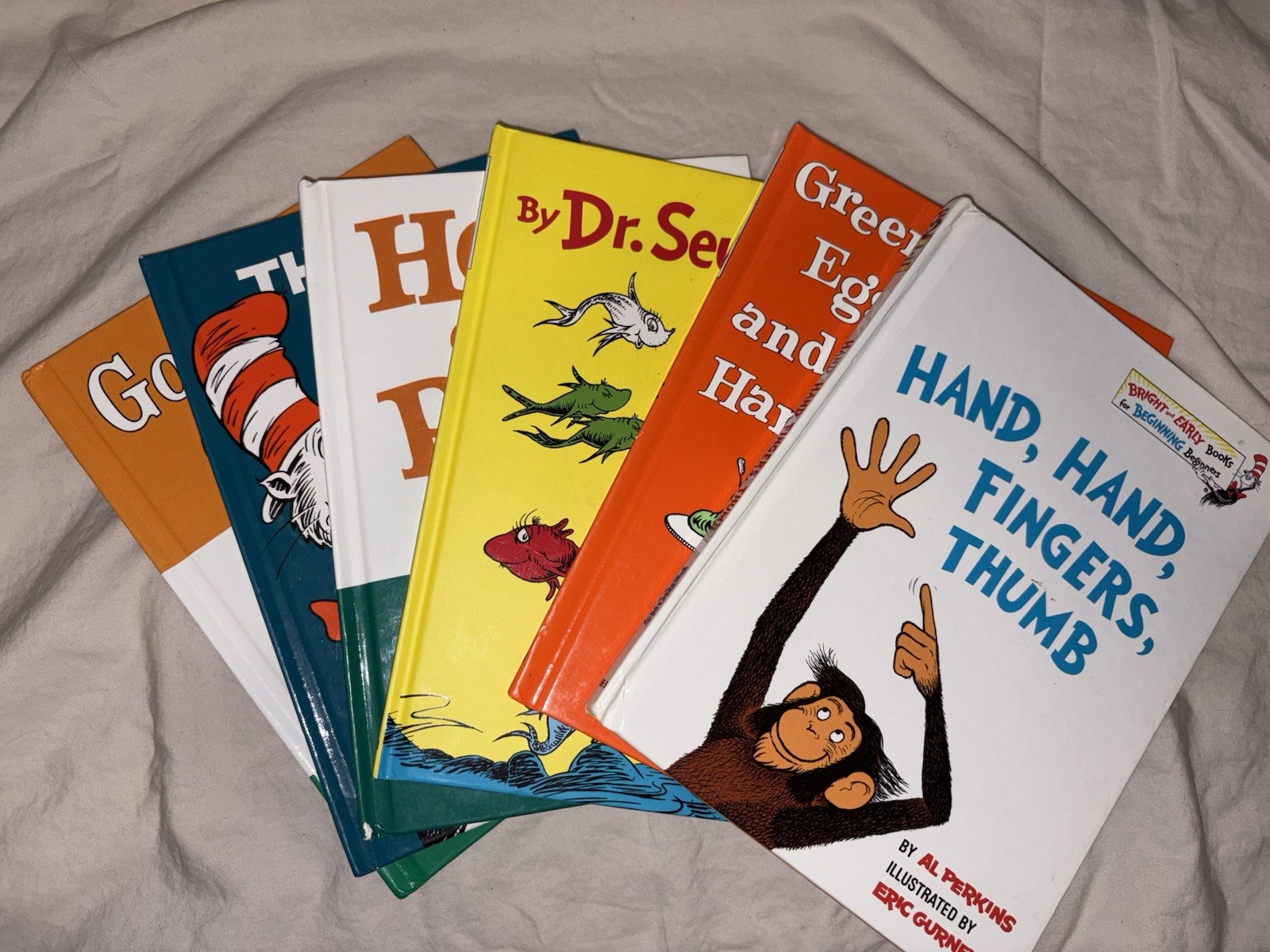 Dr Suess Book Lot – 6 Classic Bright and Early for Beginning Readers Books