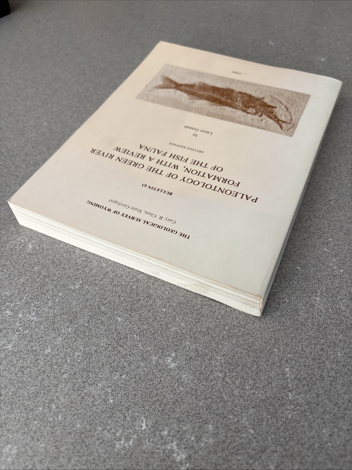 Paleontology of the Green River Formation with Review of the Fish Fauna 2nd Ed