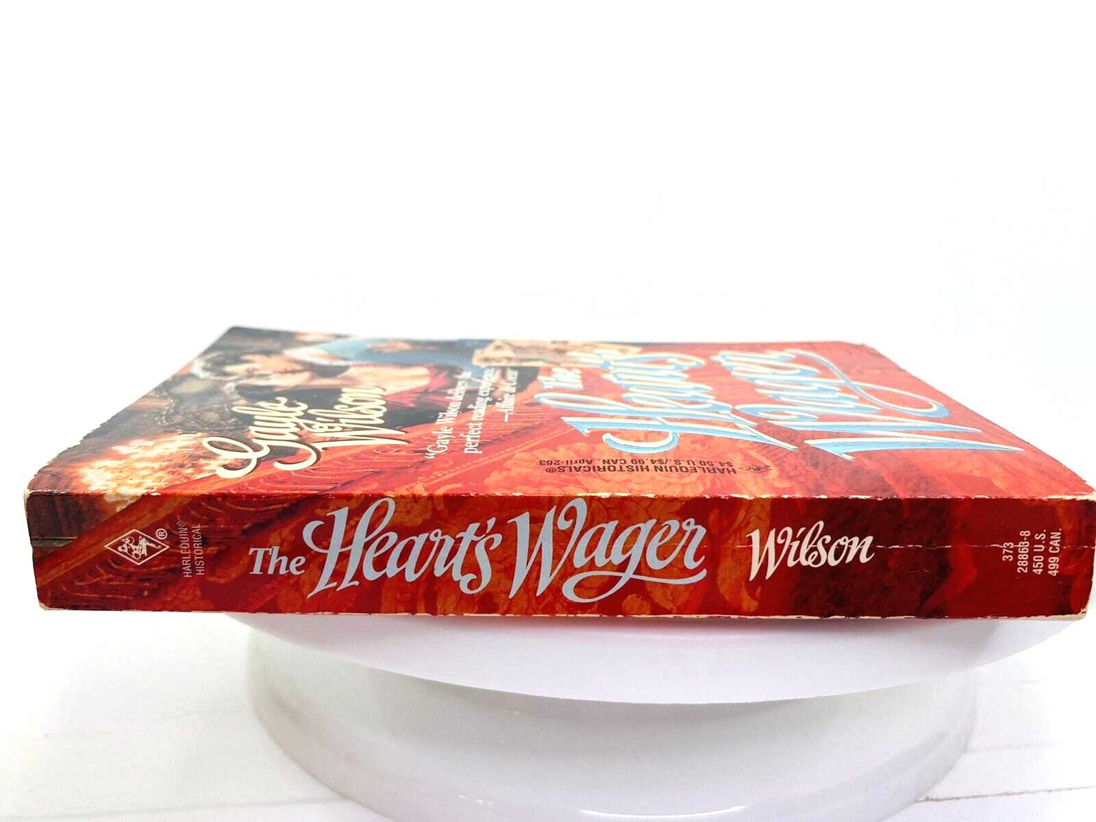 Gayle Wilson The Heart&rsquo;s Wager Paperback PB Book 1995