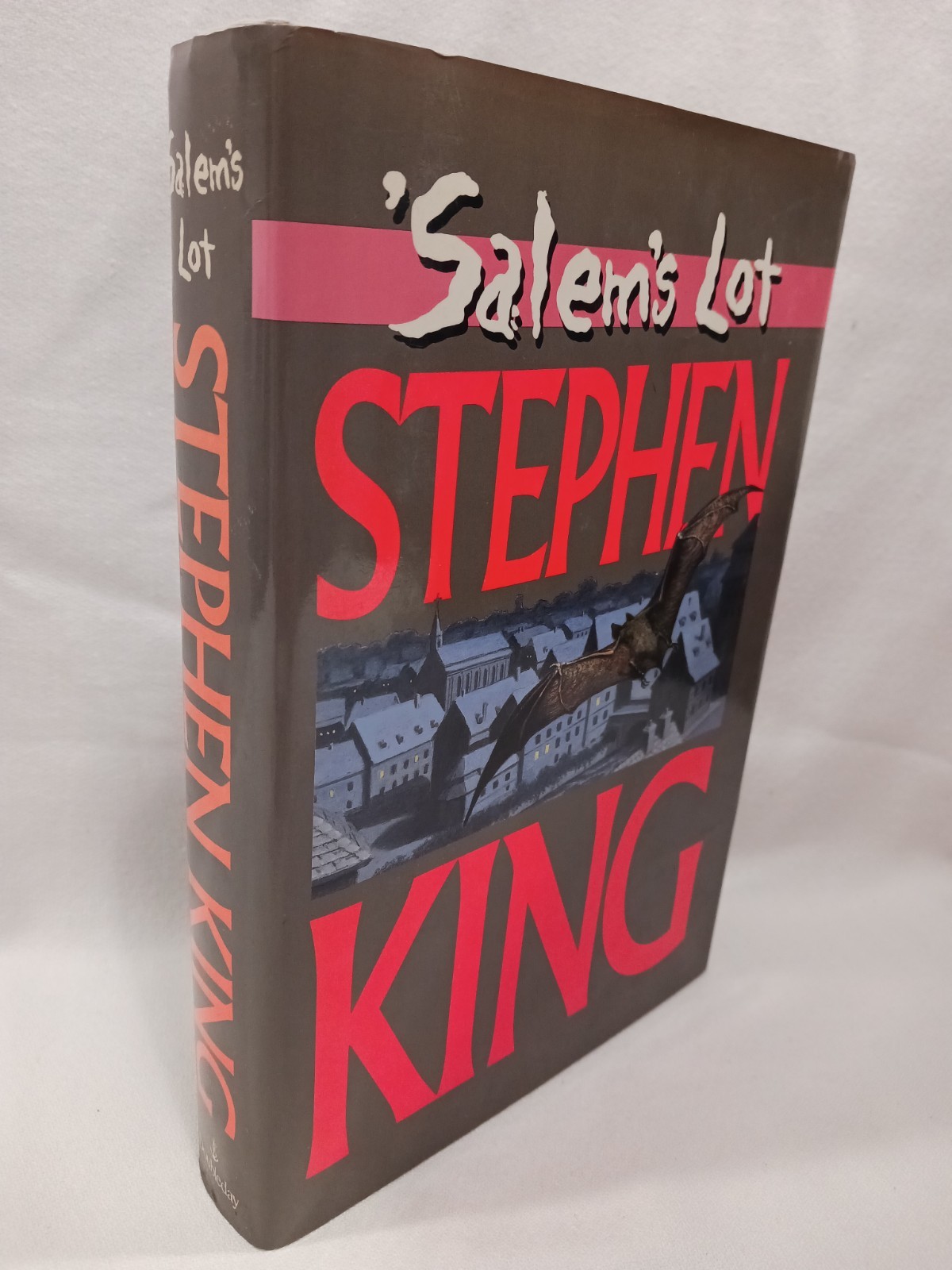 Salem&rsquo;s Lot Stephen King Jim Phiesen Art DJ 1990 Vampires Vtg Horror HARDCOVER