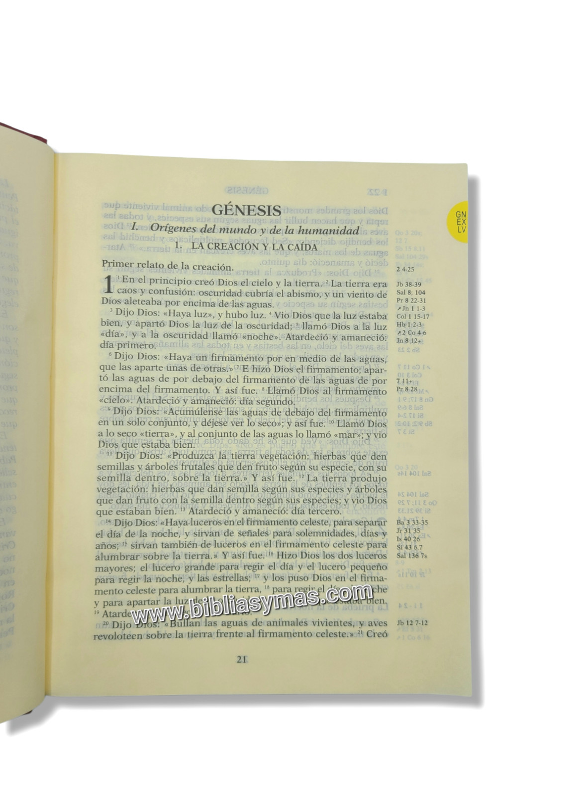 Biblia de Jerusalen Edicion Revisada y Ampliada letra grande Indices Catolica