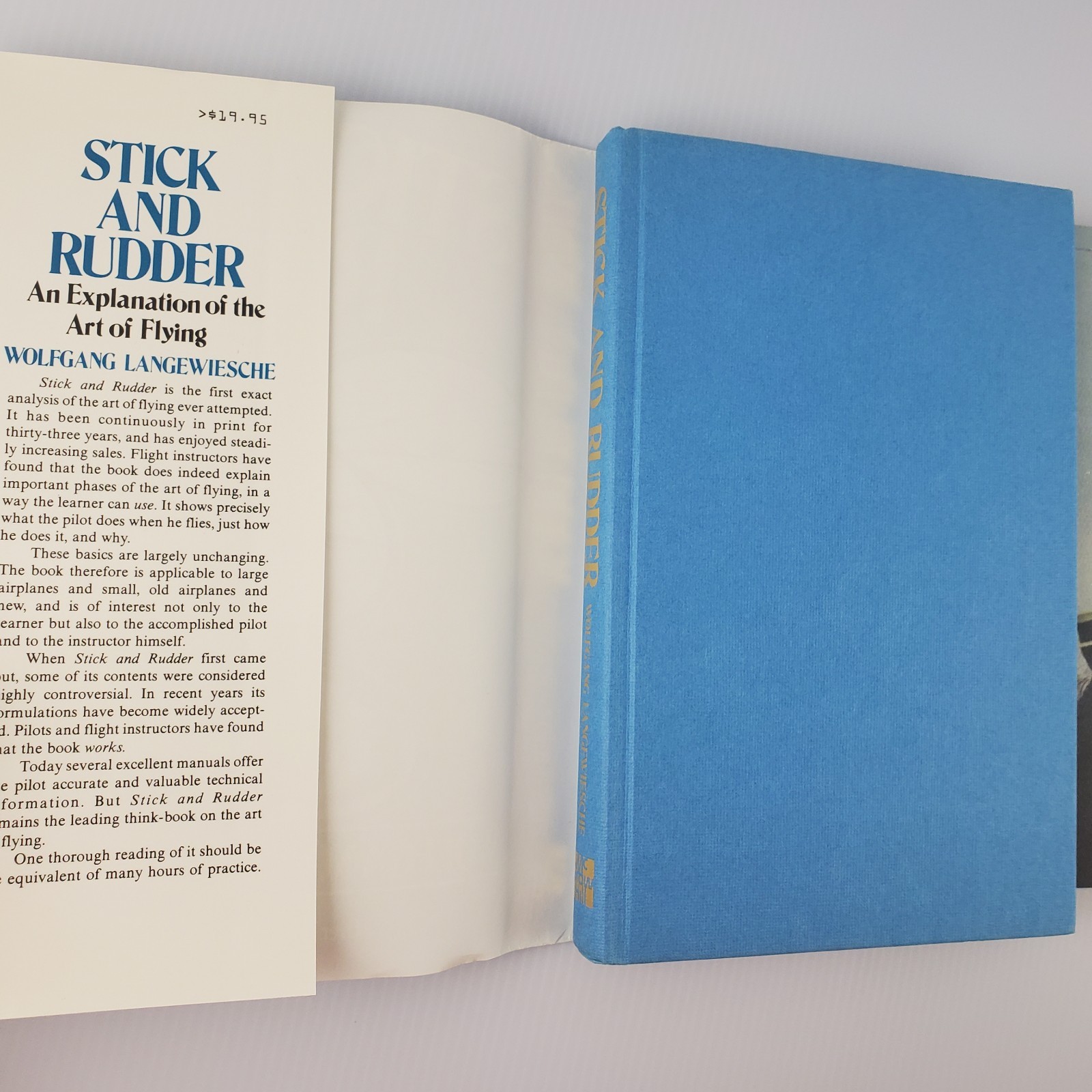Stick and Rudder by Wolfgang Langewiesche, Then & Now How Airplanes Got This Way