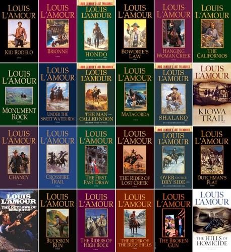 Louis L’Amour Western Novel Collection 24 Book Set, Louis L&rsquo;Amour, Good Book
