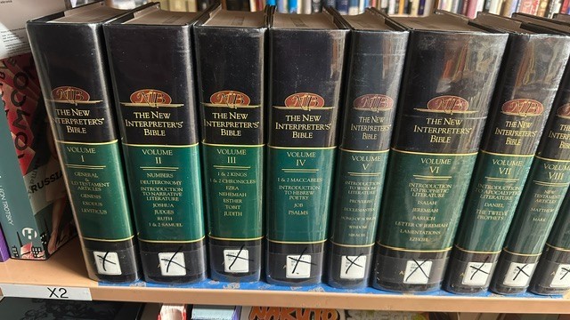 THE NEW INTERPRETER&rsquo;S BIBLE (12 VOLUME SET + INDEX) BY Leander E. Keck HCDJ