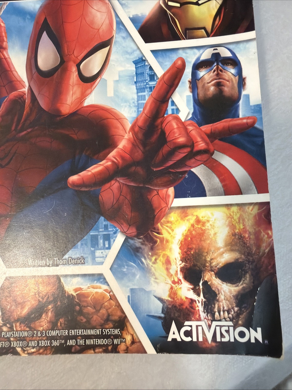 Marvel Ultimate Alliance Strategy Guide – WITHOUT Poster (2006) BradyGames