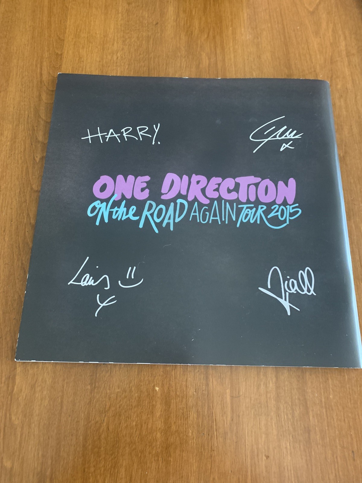 ONE DIRECTION ON THE ROAD AGAIN TOUR 2015 PROGRAM SOUVENIR BOOK