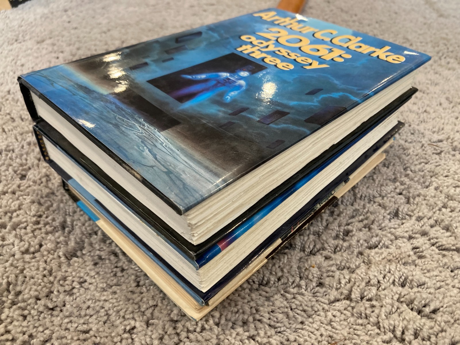 Arthur C Clarke Lot 2001 2010 2061 Space Odyssey HC/DJ Sci-Fi Books