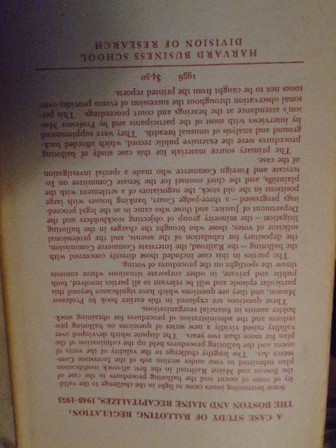 Book « New Shares for Old »The Boston and Maine Stock Modification 398pages
