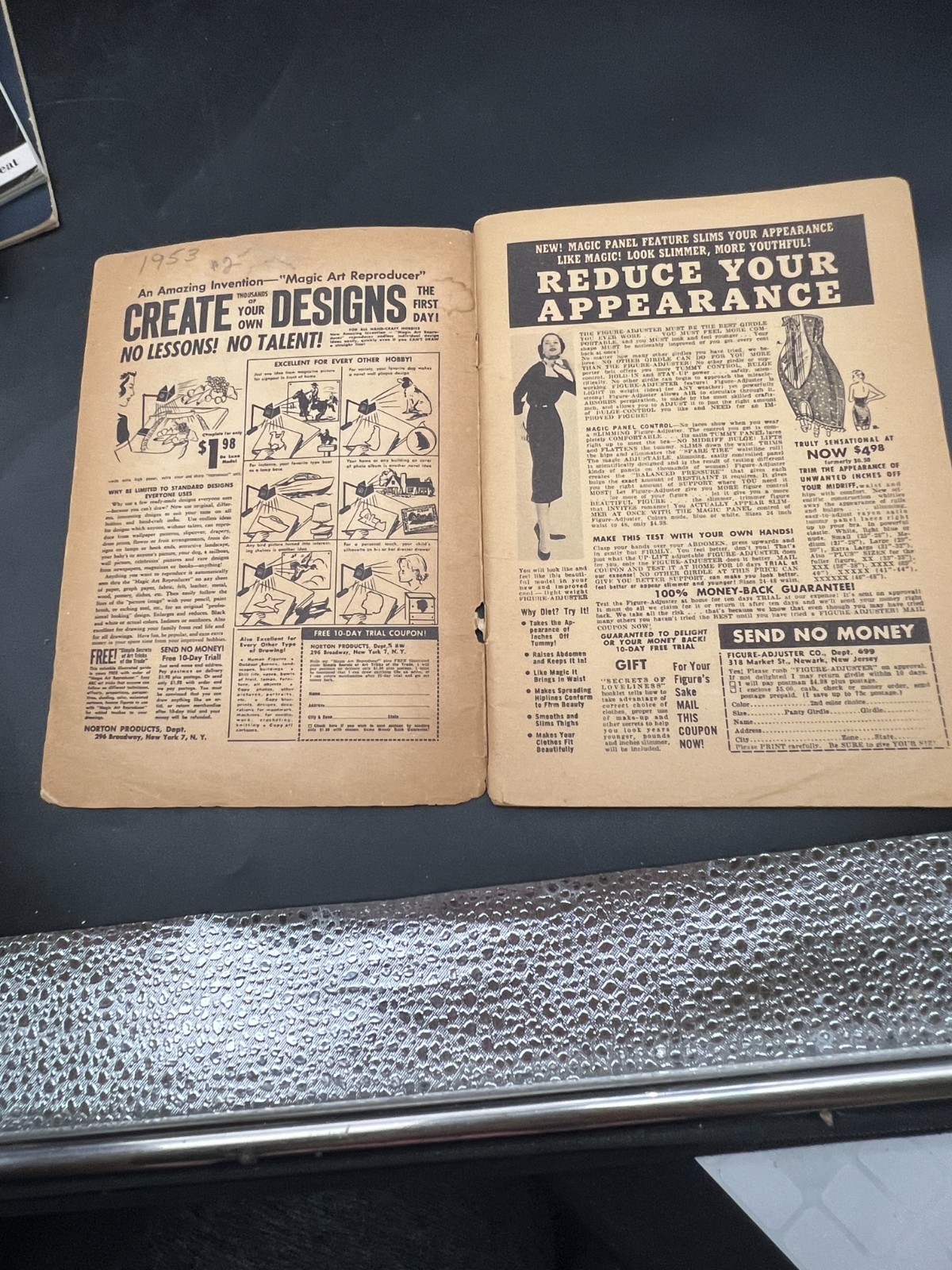 1953 Hobbikrafts for Women Issue No. 1 Magazine