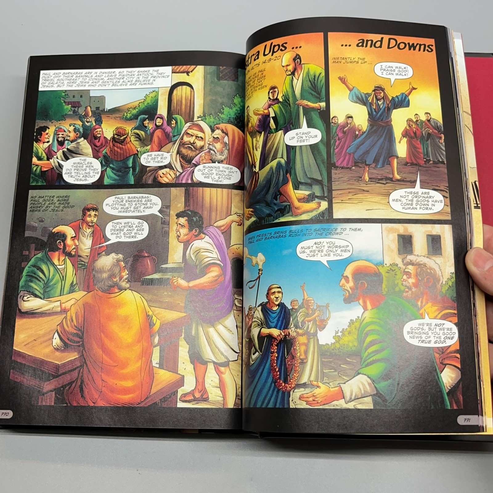 The Action Bible God&rsquo;s Redemptive Story Illust Sergio Cariello 2020 1st Edition