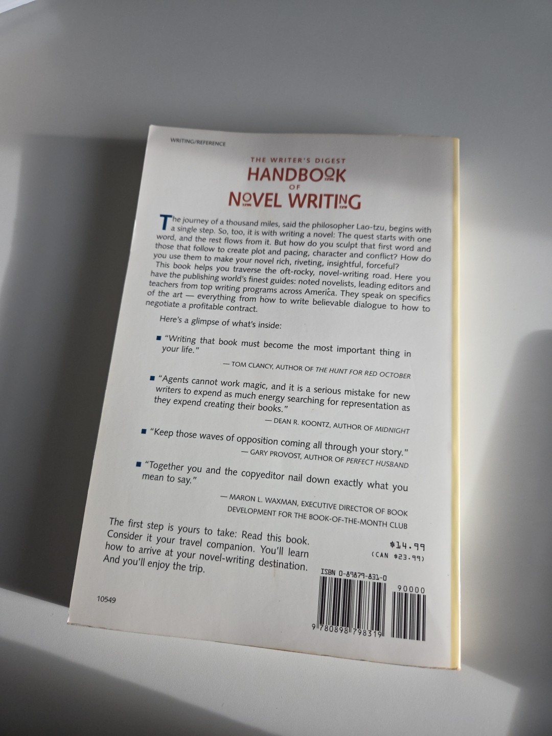 Writer&rsquo;s Digest Handbook of Novel Writing by Writer&rsquo;s Digest Books Editors…