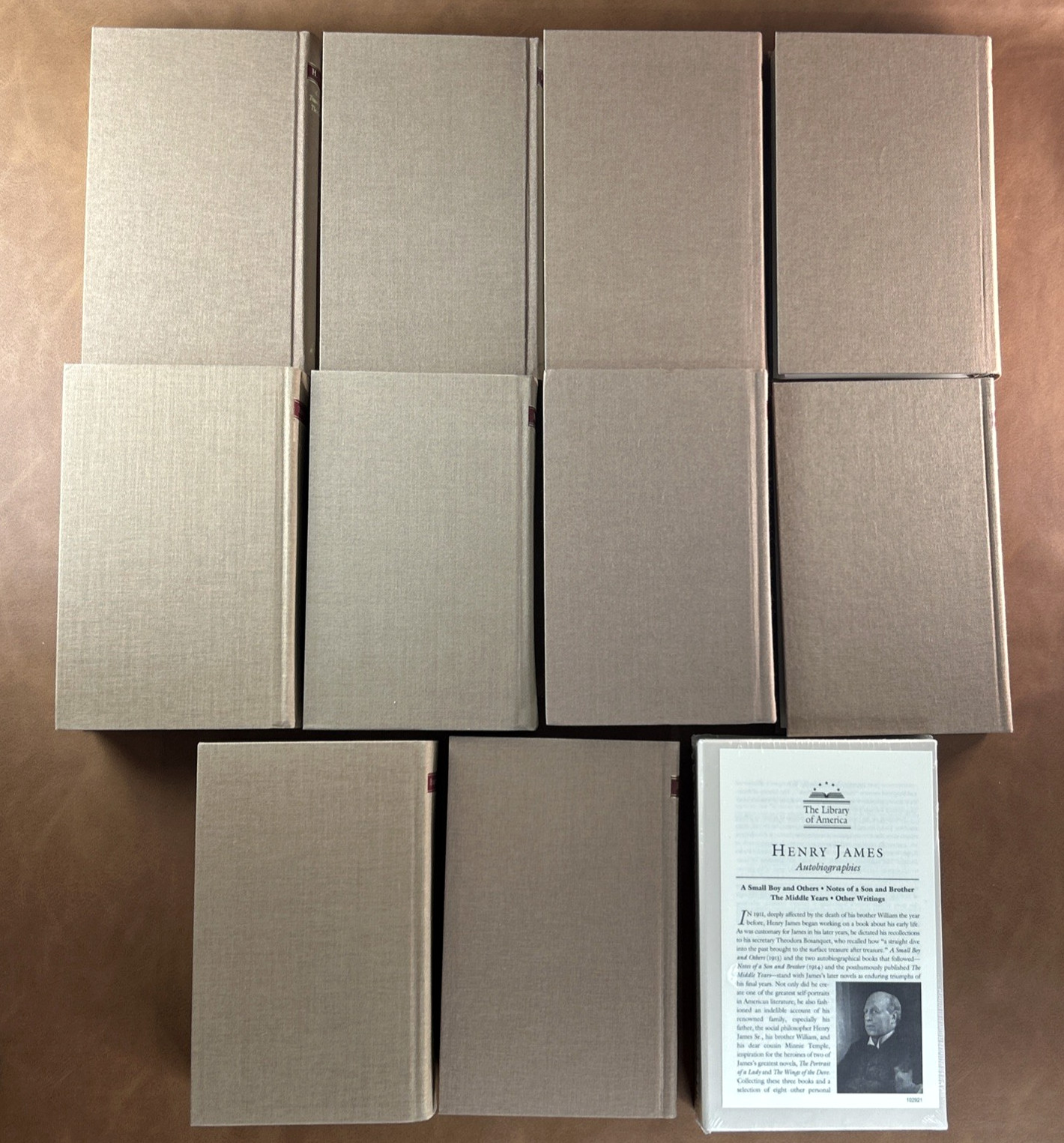 LOA Henry James Complete 11 Volume Hardcover Set Slipcases Library of America