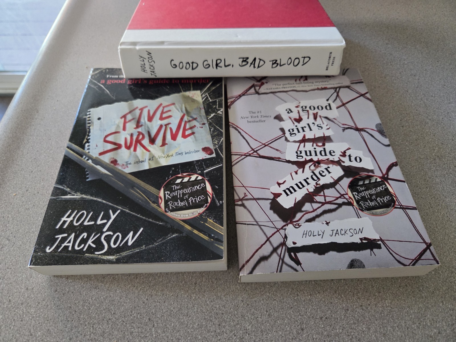 Holly Jackson Mystery Thriller. Lot Of 3 Books. PB & HC