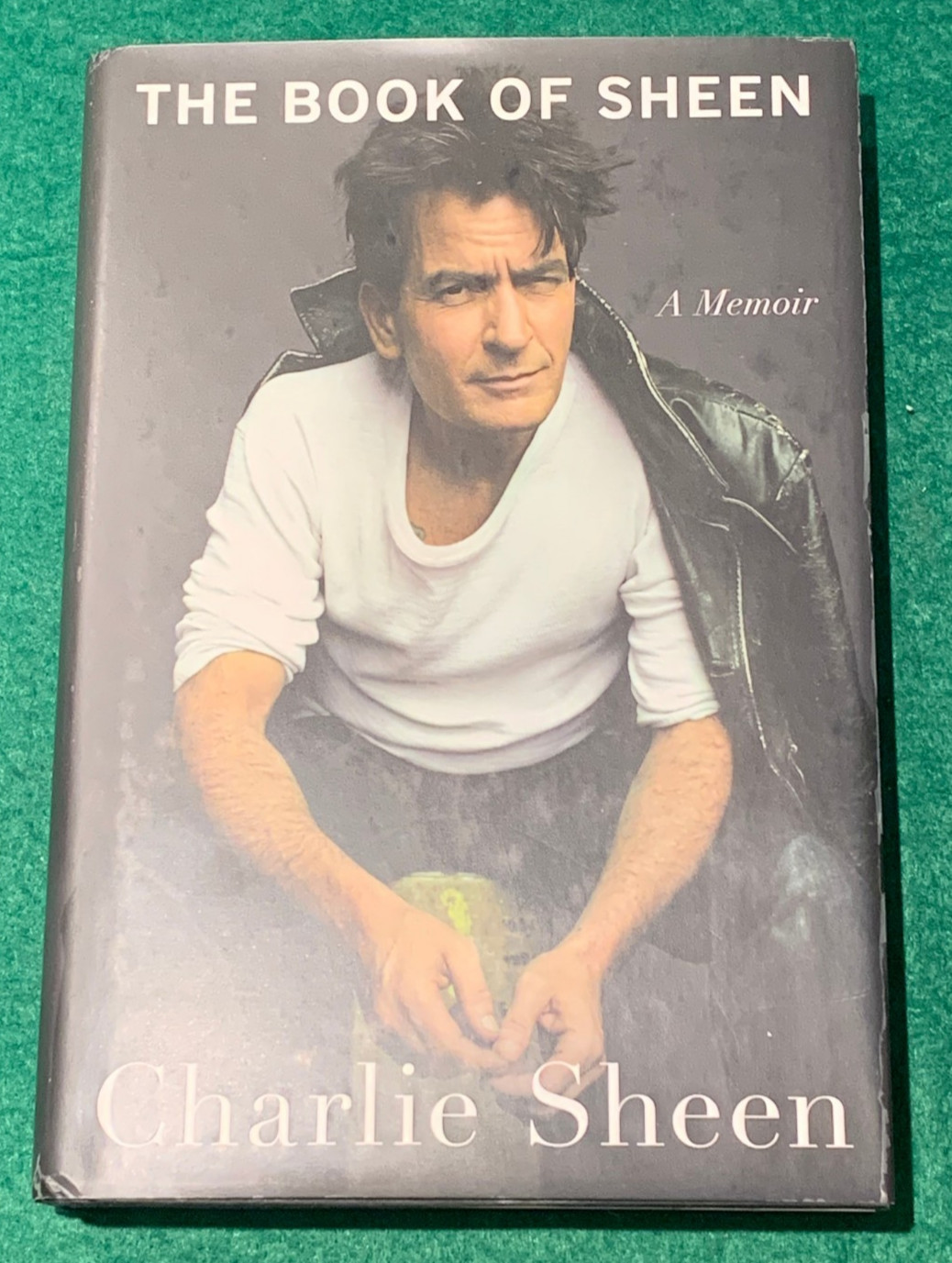 The Book of Sheen Charlie Sheen SIGNED 1st/1st HC DJ 2025 Memoir Actor Winning
