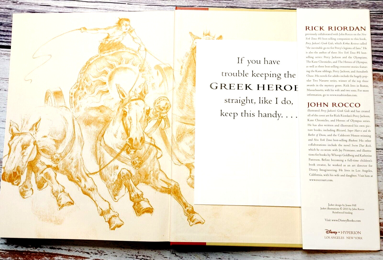 Percy Jackson&rsquo;s Greek Heroes by Rick Riordan 2015 Hardcover 1st Ed/Exclusive.