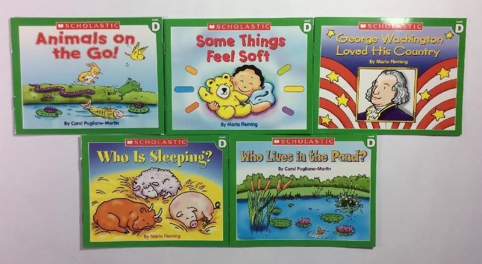 Childrens Books Level D Guided Reading Lot 15