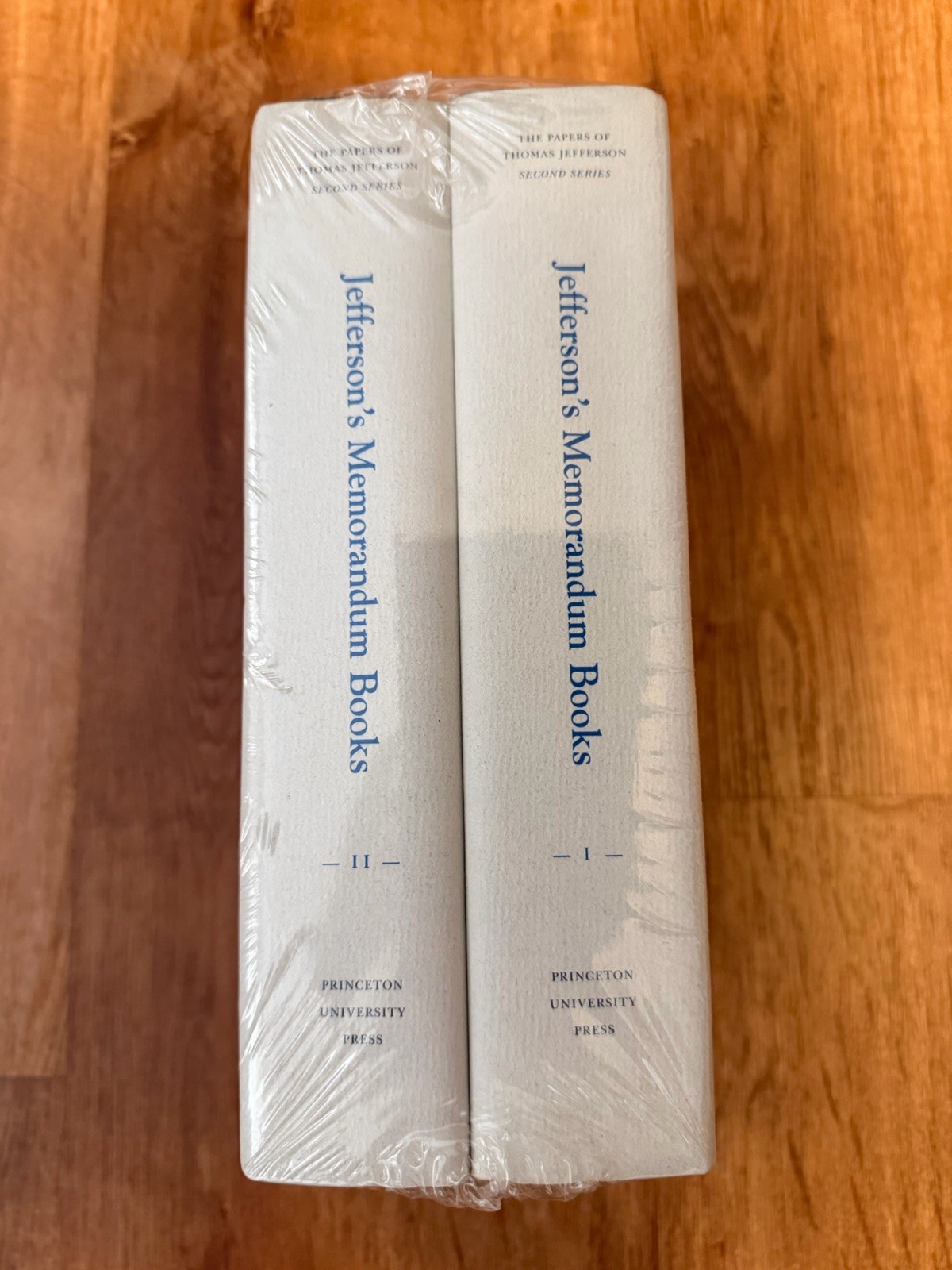 The Papers of Thomas Jefferson: Jefferson&rsquo;s Memorandum Books HC Box Set 1988