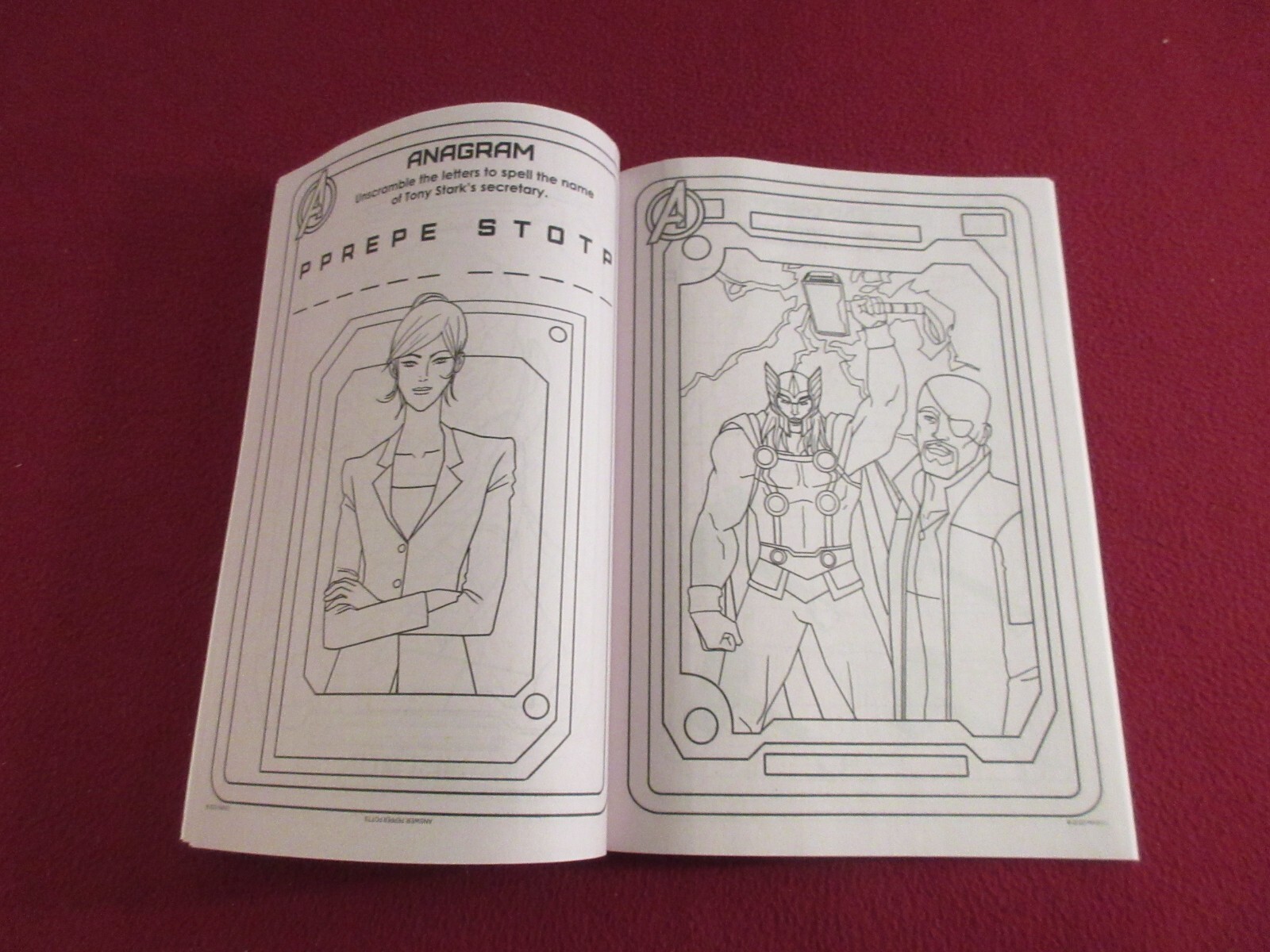 2023 Marvel  » NEW ALLIES  » Jumbo Coloring & Activity Book – 80 Pages