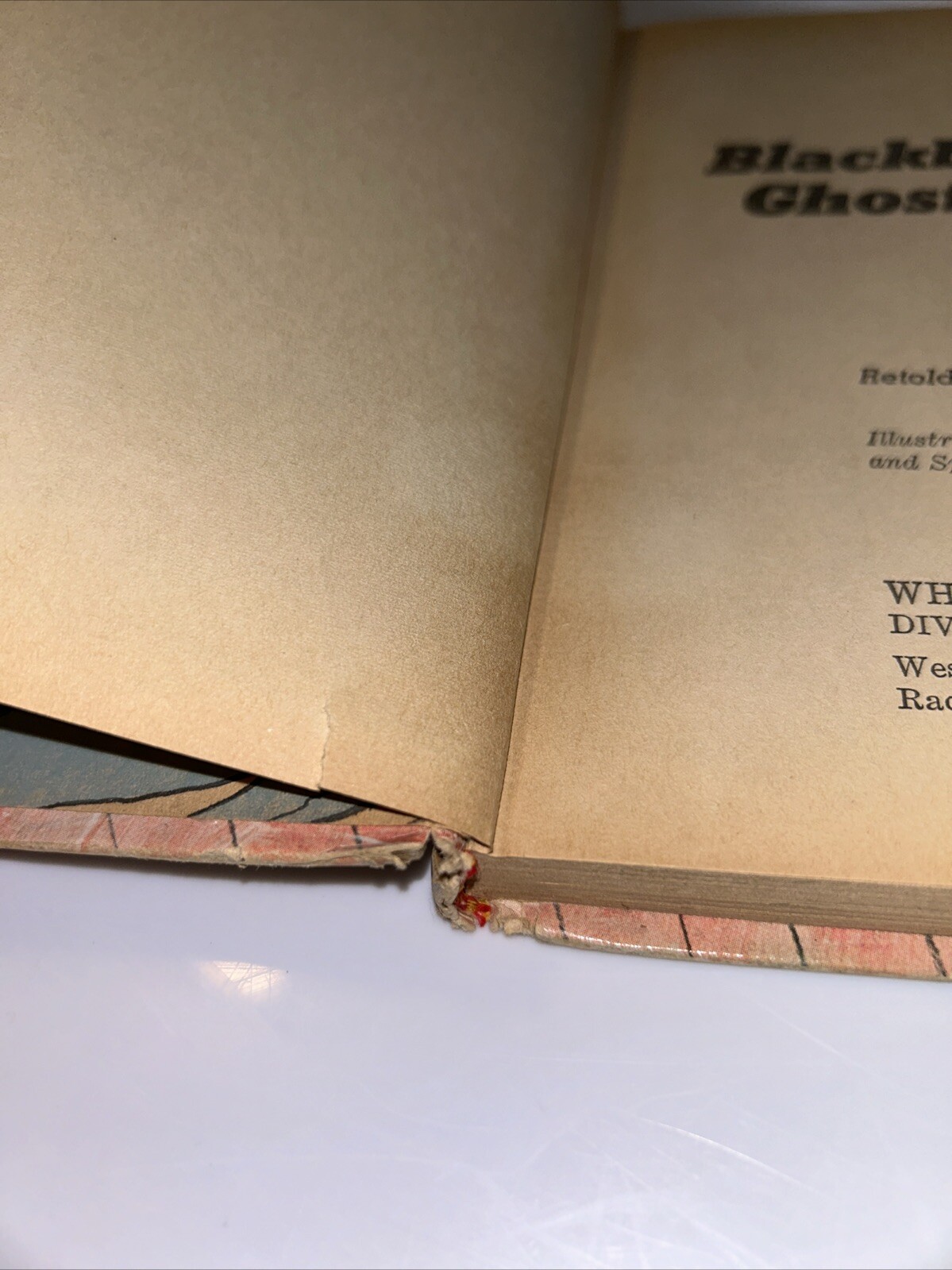 Walt Disneys Blackbeard&rsquo;s Ghost 1968 Whitman Publishing 1575