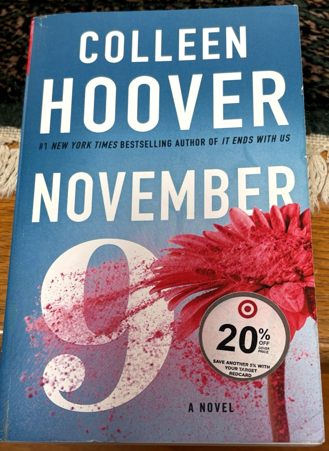 ~ »NOVEMBER 9&Prime;~A NOVEL BY COLLEEN HOOVER~PAPERBACK~BREATHTAKING~BEAUTIFUL STORY!~