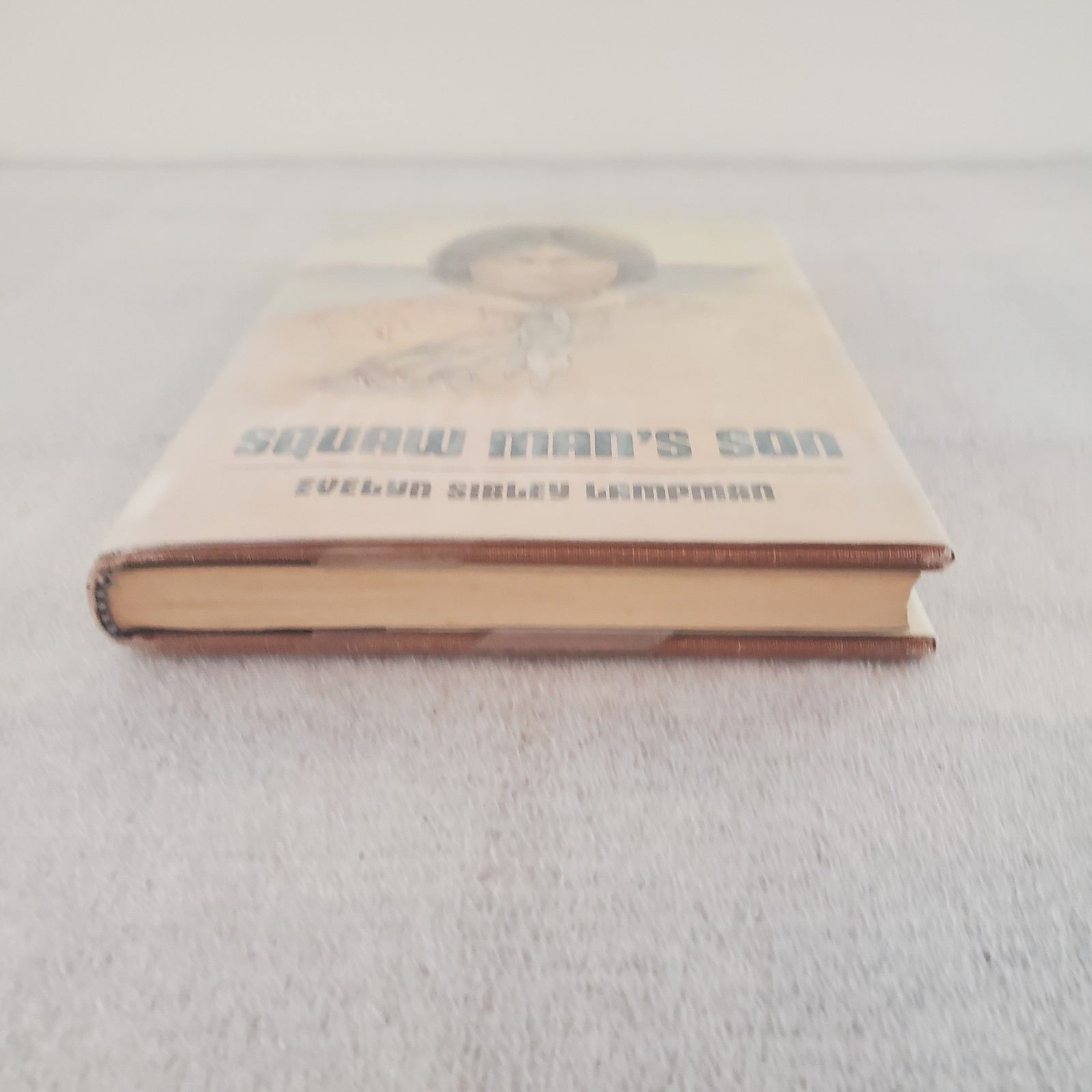 Sqaw Man&rsquo;s Son by Evelyn Sibley Lampman 1978 1st Ed Hardcover ~ Ex-Library