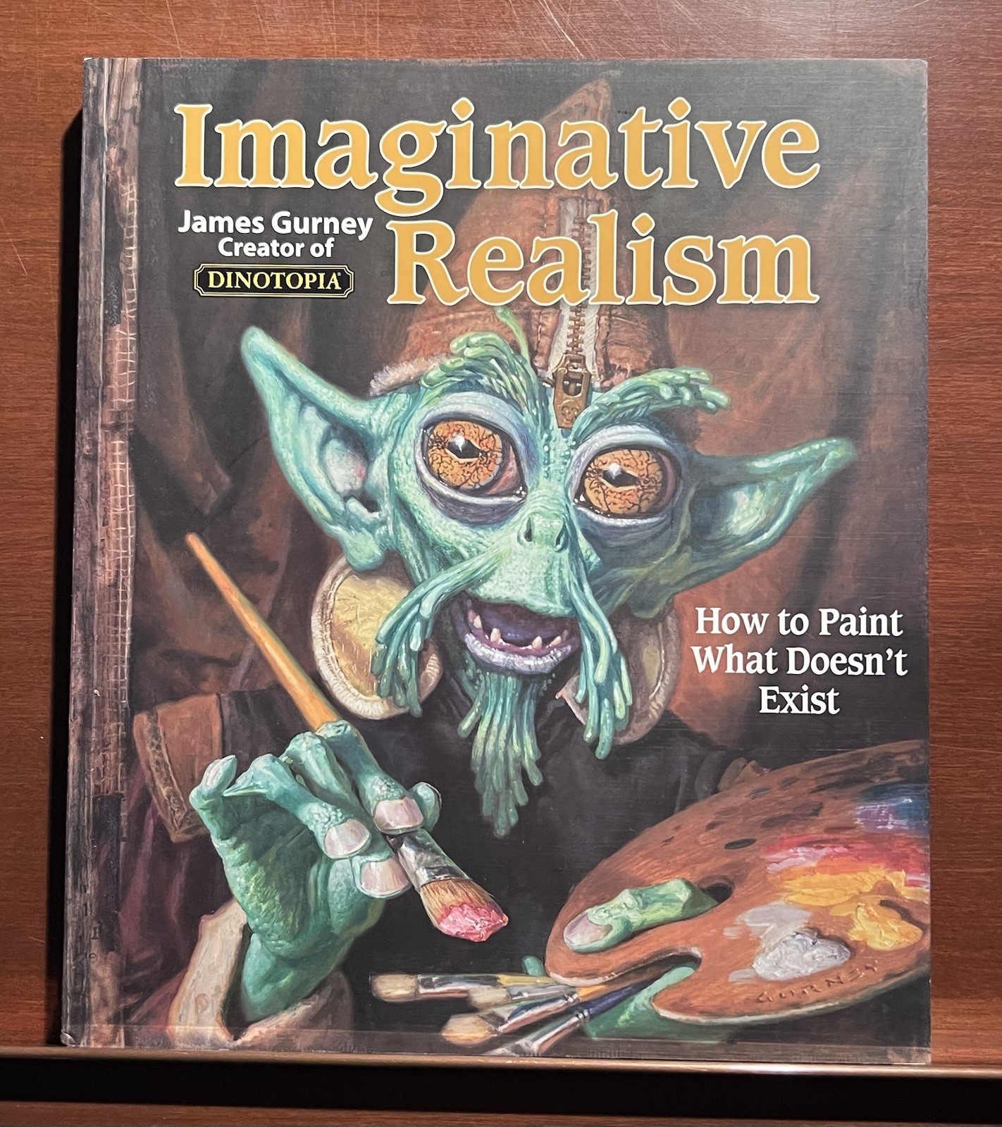 James Gurney Signed Imaginative Realism w/ Original Sketch Drawing Art Dinotopia