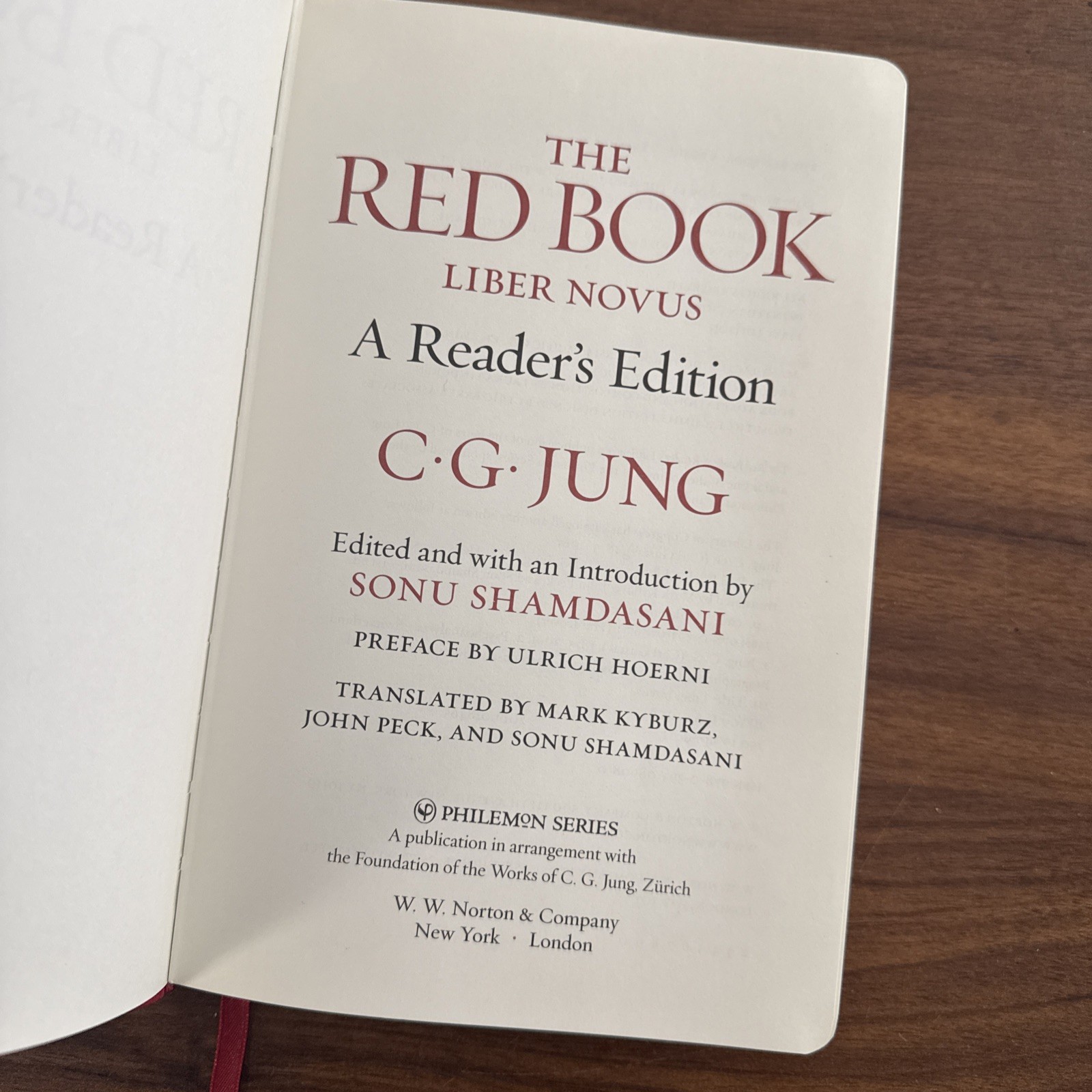 THE RED BOOK LIBER NOVUS: A Reader&rsquo;s Edition by C. G. Jung 2009