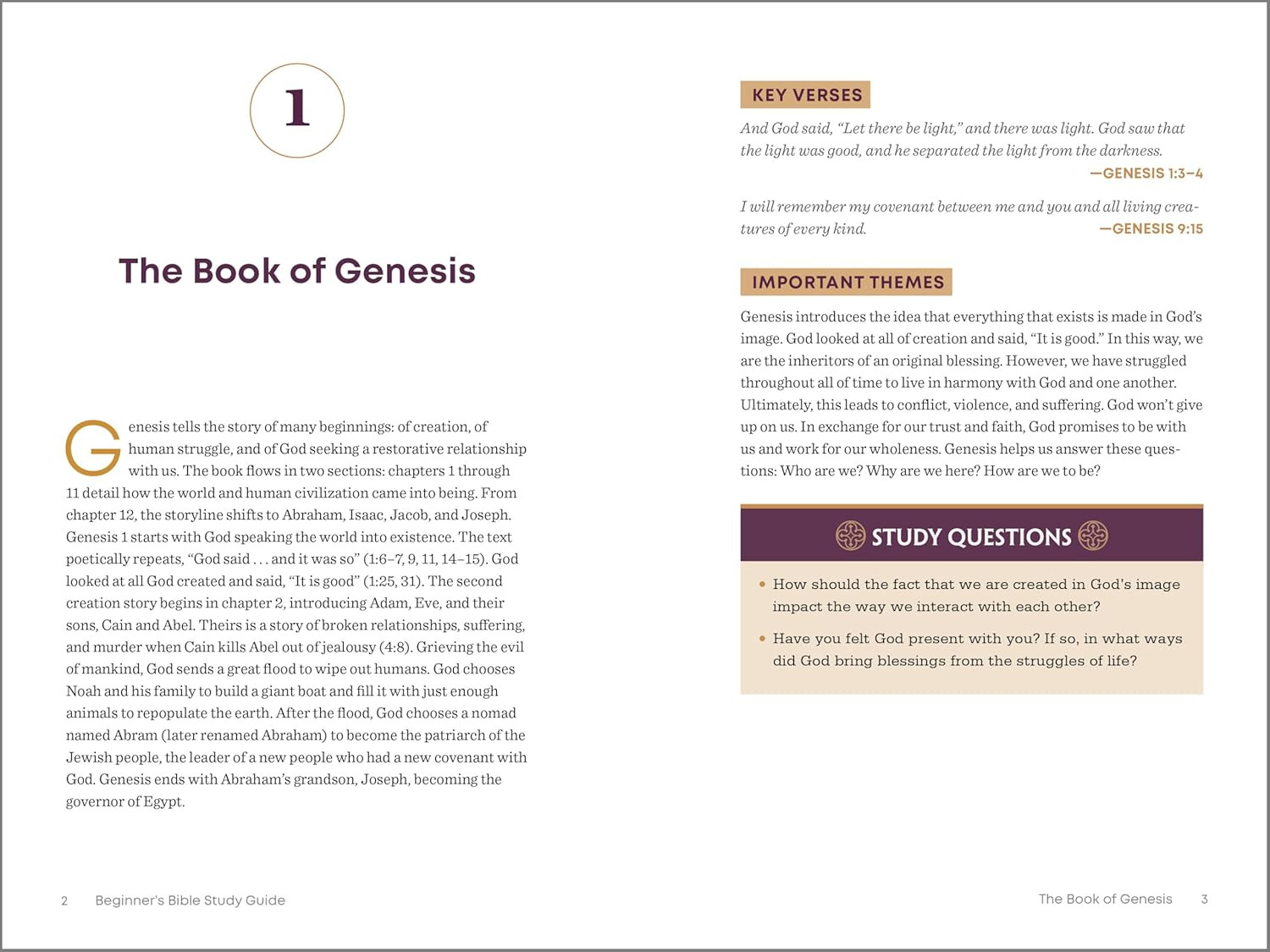The Beginner&rsquo;S Bible Study Guide: an Introduction to All 66 Books of the Bible