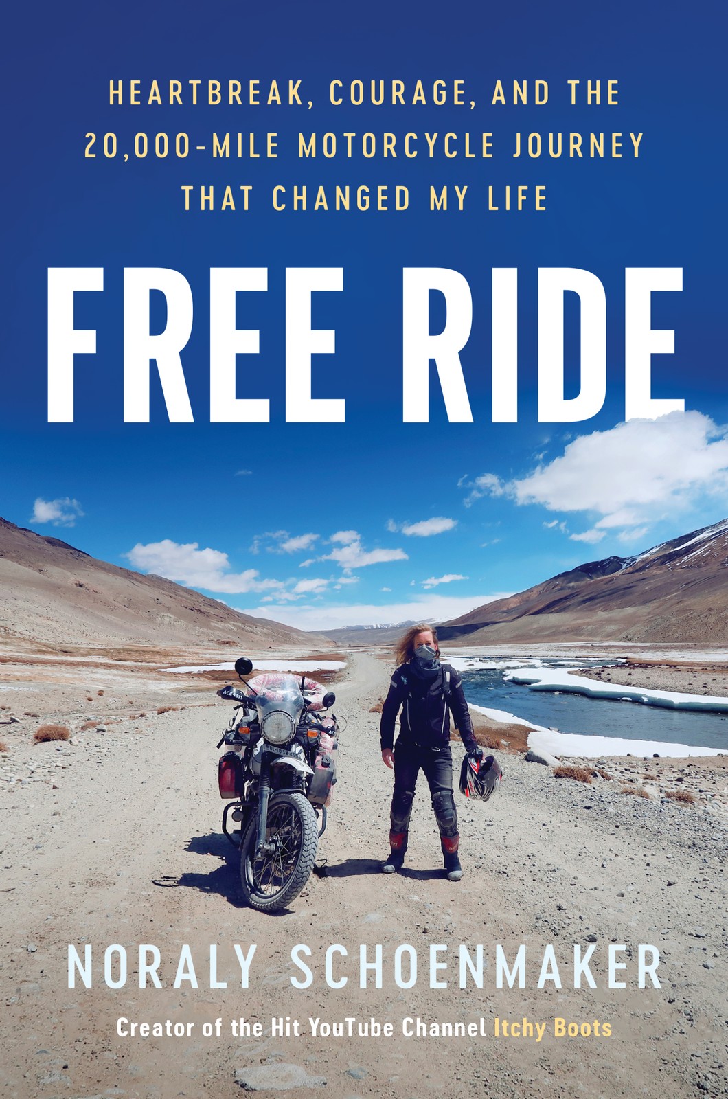 NEW BOOK Free Ride – Heartbreak, Courage, and the 20,000-Mile Motorcycle Journey