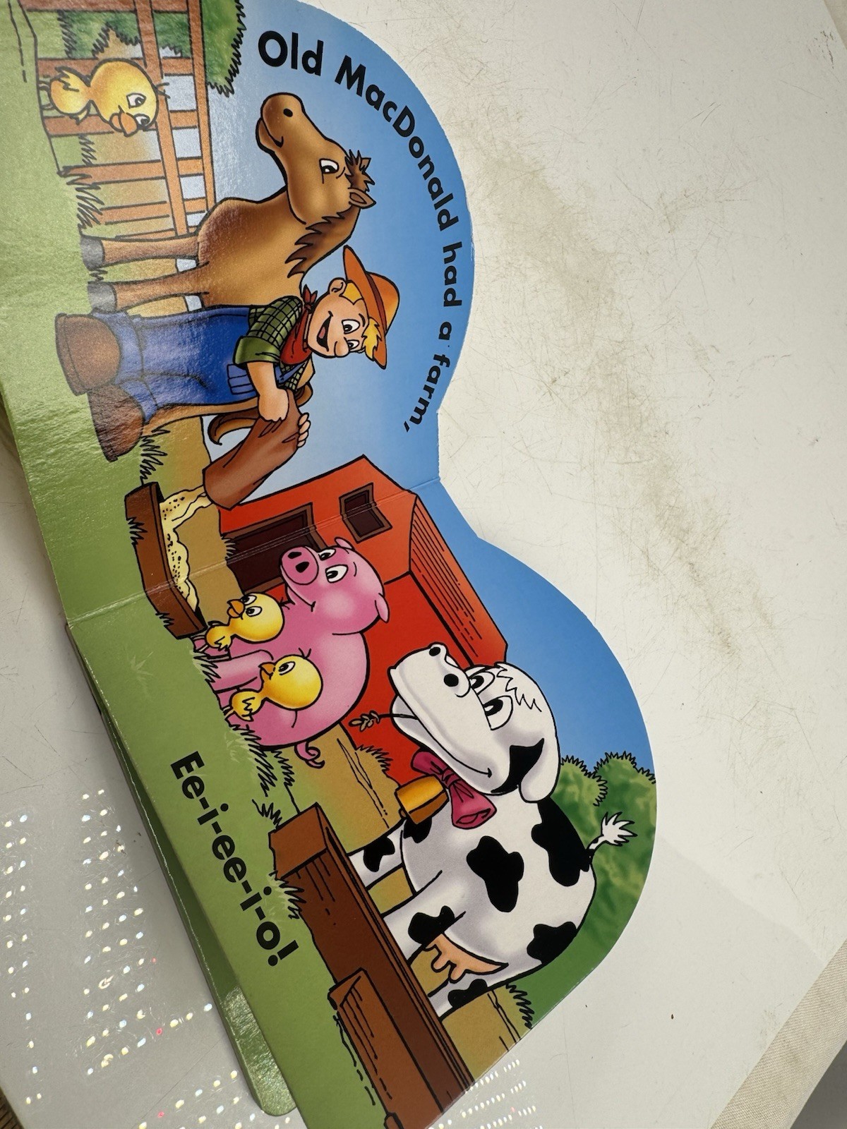 Old MacDonald Had a Farm Let’s Sing Hardcover Sing Along Nursery Rhymes CD
