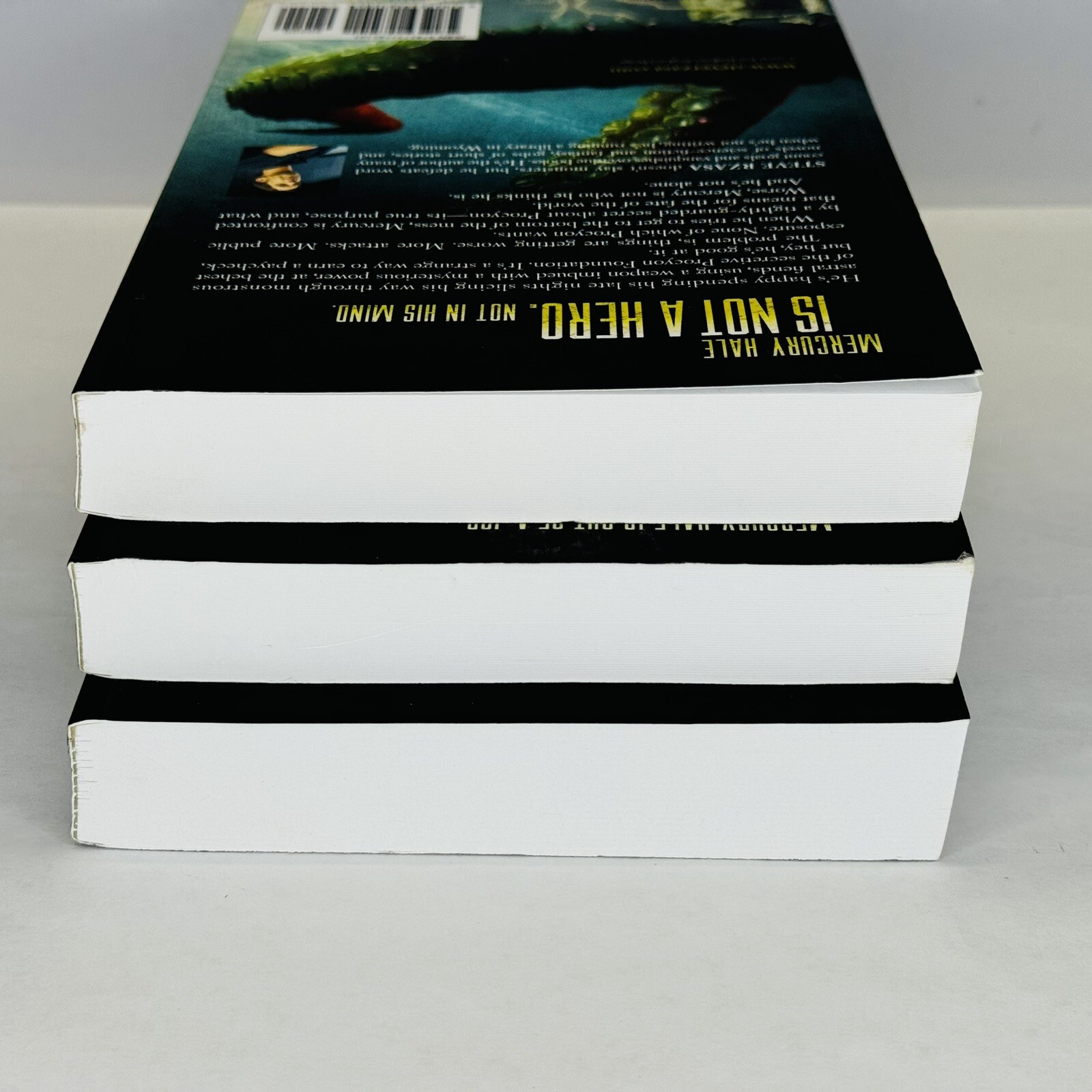 Mercury Hale Books 1-3 By Steve Rzasa Paperback Sci-Fi Guard Hire Risk Signed