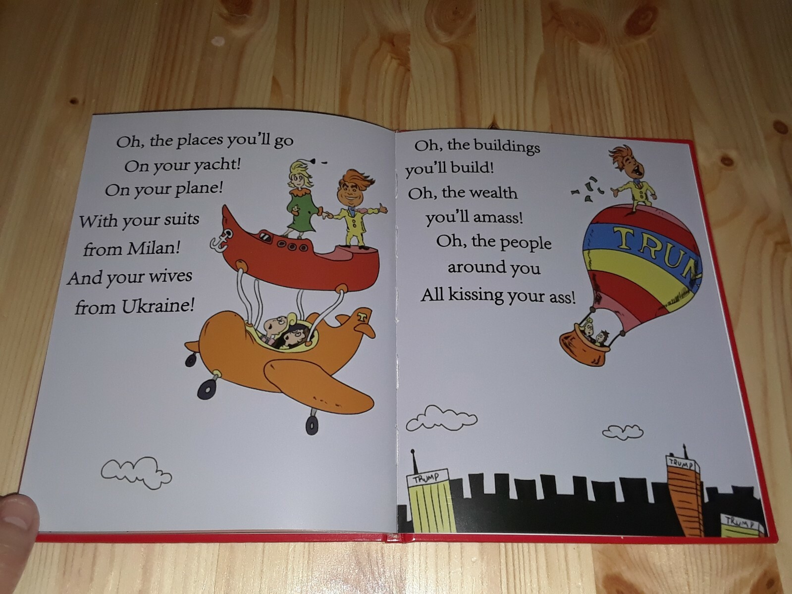 « Hardcover » Winners Aren&rsquo;t Losers Children&rsquo;s Book Donald Trump Jimmy Kimmel Maga