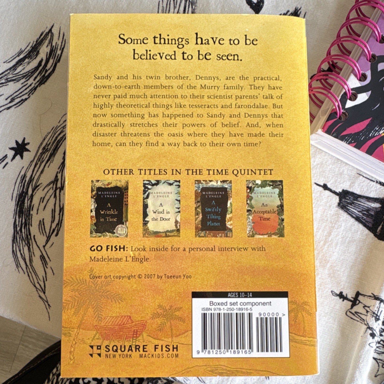 Many Waters by Madeleine L&rsquo;Engle (Paperback, Square Fish, Wrinkle in Time Serie…