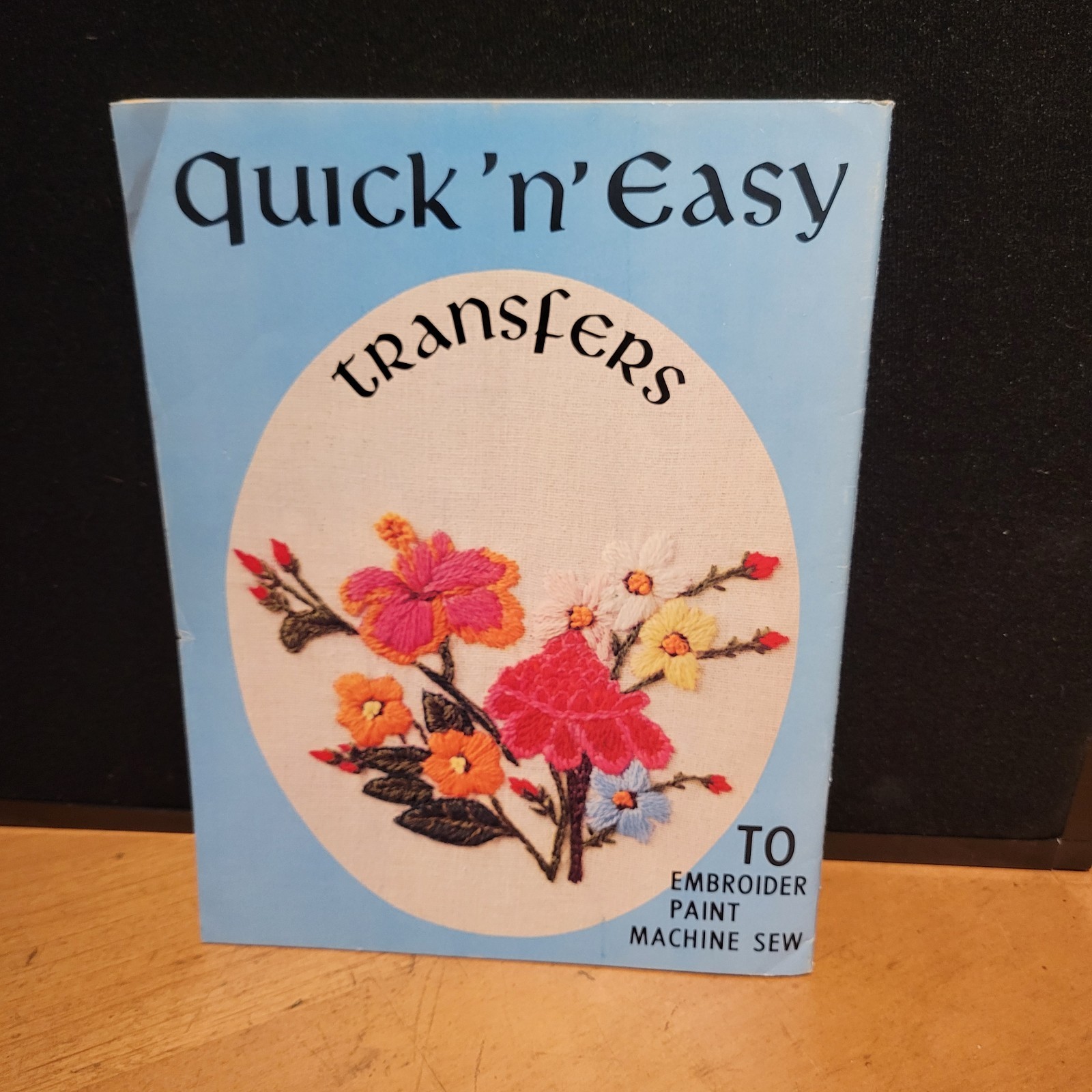 QUICK &lsquo;N&rsquo; EASY IRON ON TRANSFERS 1977 EMBROIDERY GRAPHIC ENTERPRISE MAGAZINE