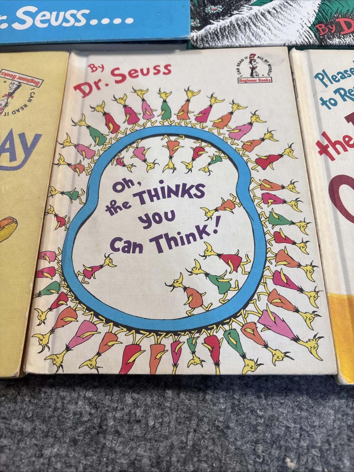 Lot of 16 Vintage Dr Suess Books I Can Read All By Myself Bright Early Beginning