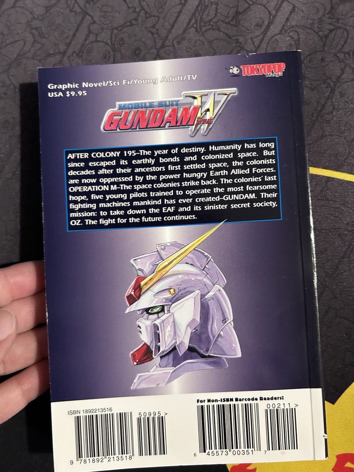 3 MOBILE SUIT GUNDAM WING SOTSU AGENCY MANGA GRAPHIC NOVELS 1,2,3